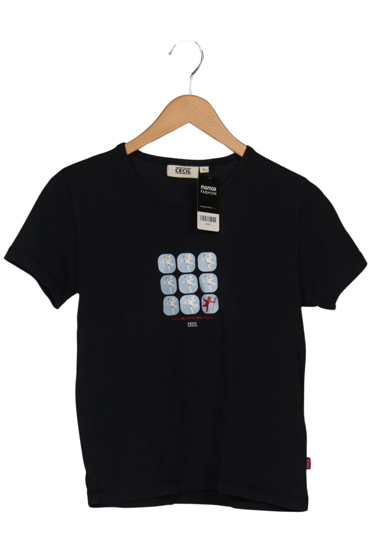 

Cecil Damen T-Shirt, marineblau, Gr. 42