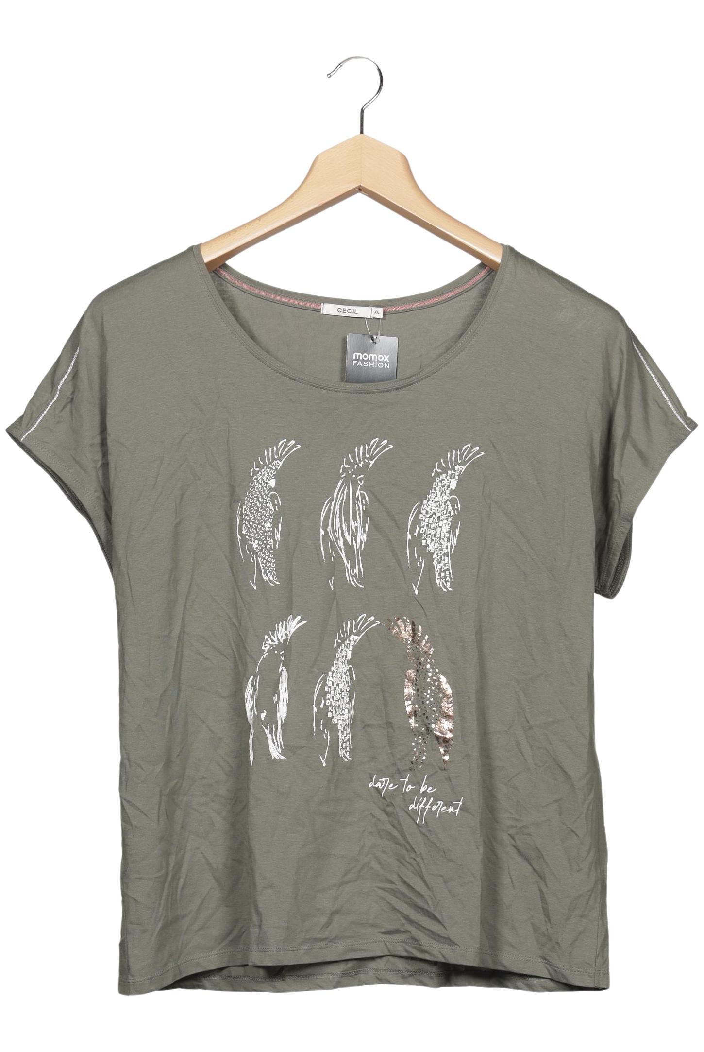 

Cecil Damen T-Shirt, grün, Gr. 46