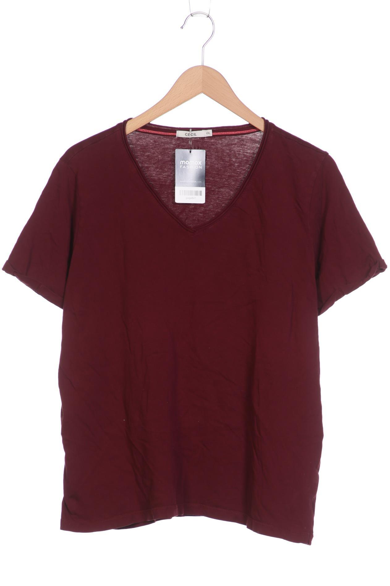 

CECIL Damen T-Shirt, bordeaux