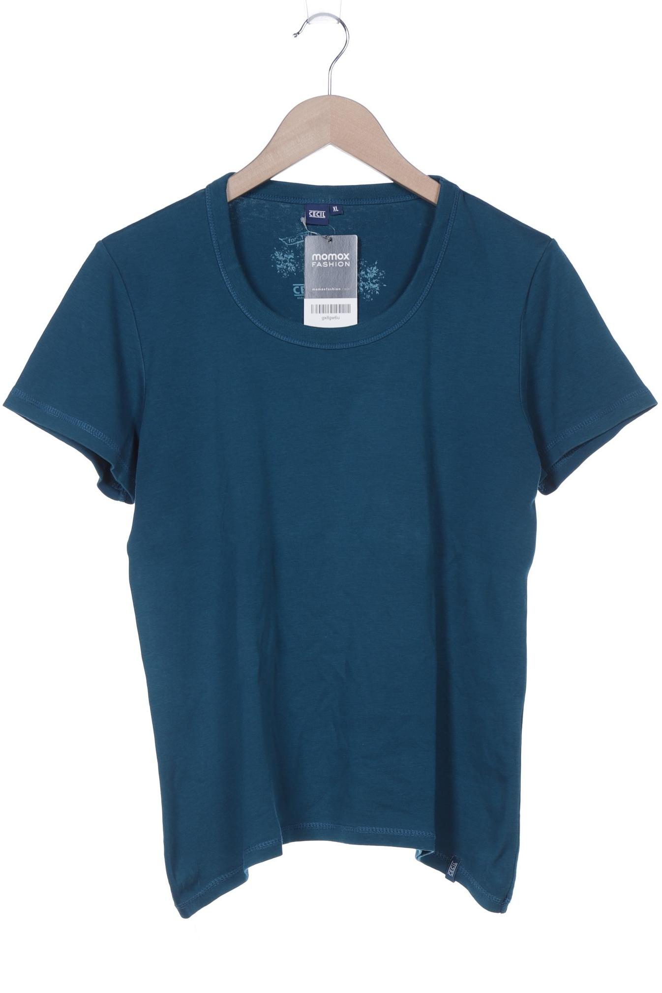 

Cecil Damen T-Shirt, blau, Gr. 44