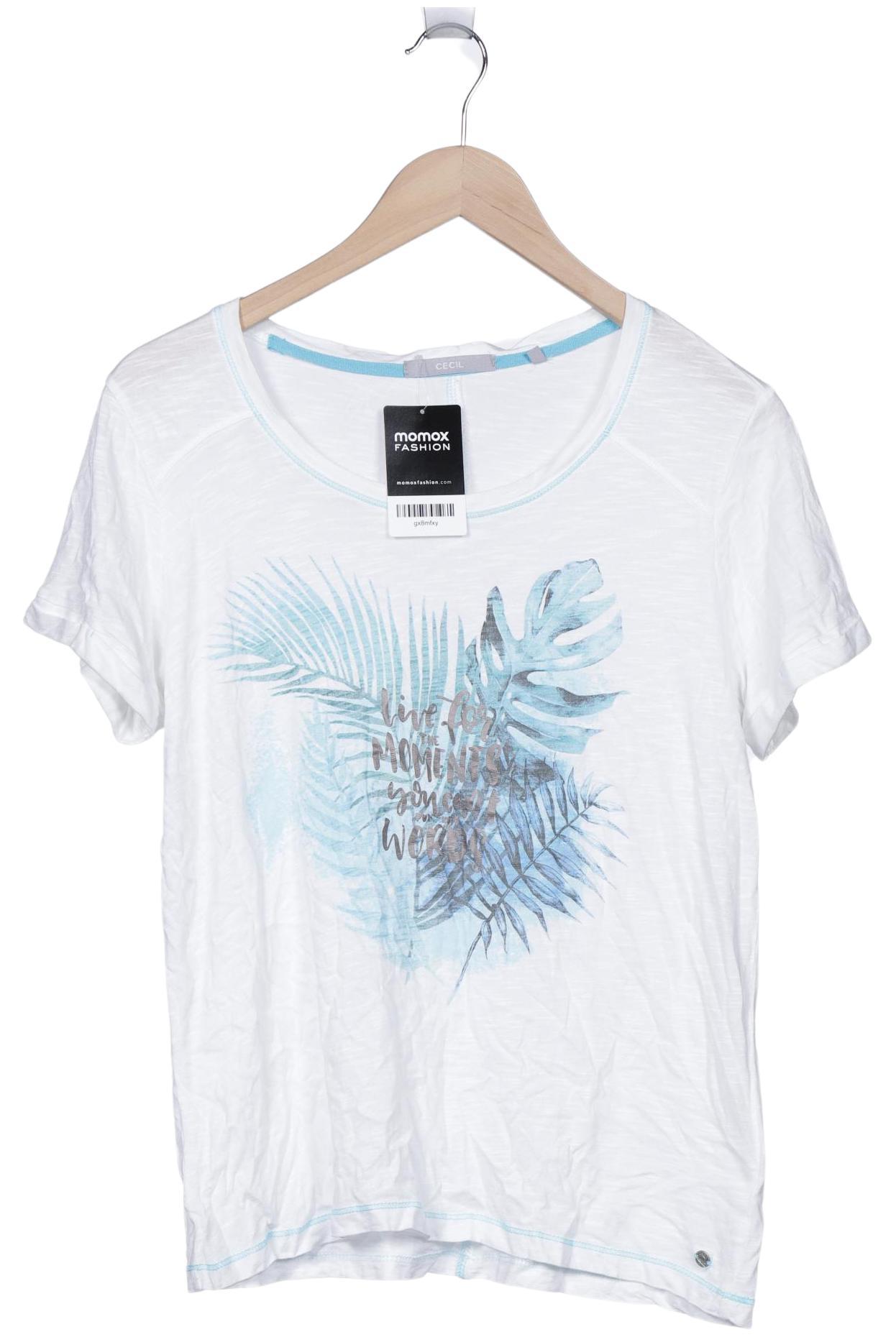 

Cecil Damen T-Shirt, weiß, Gr. 38