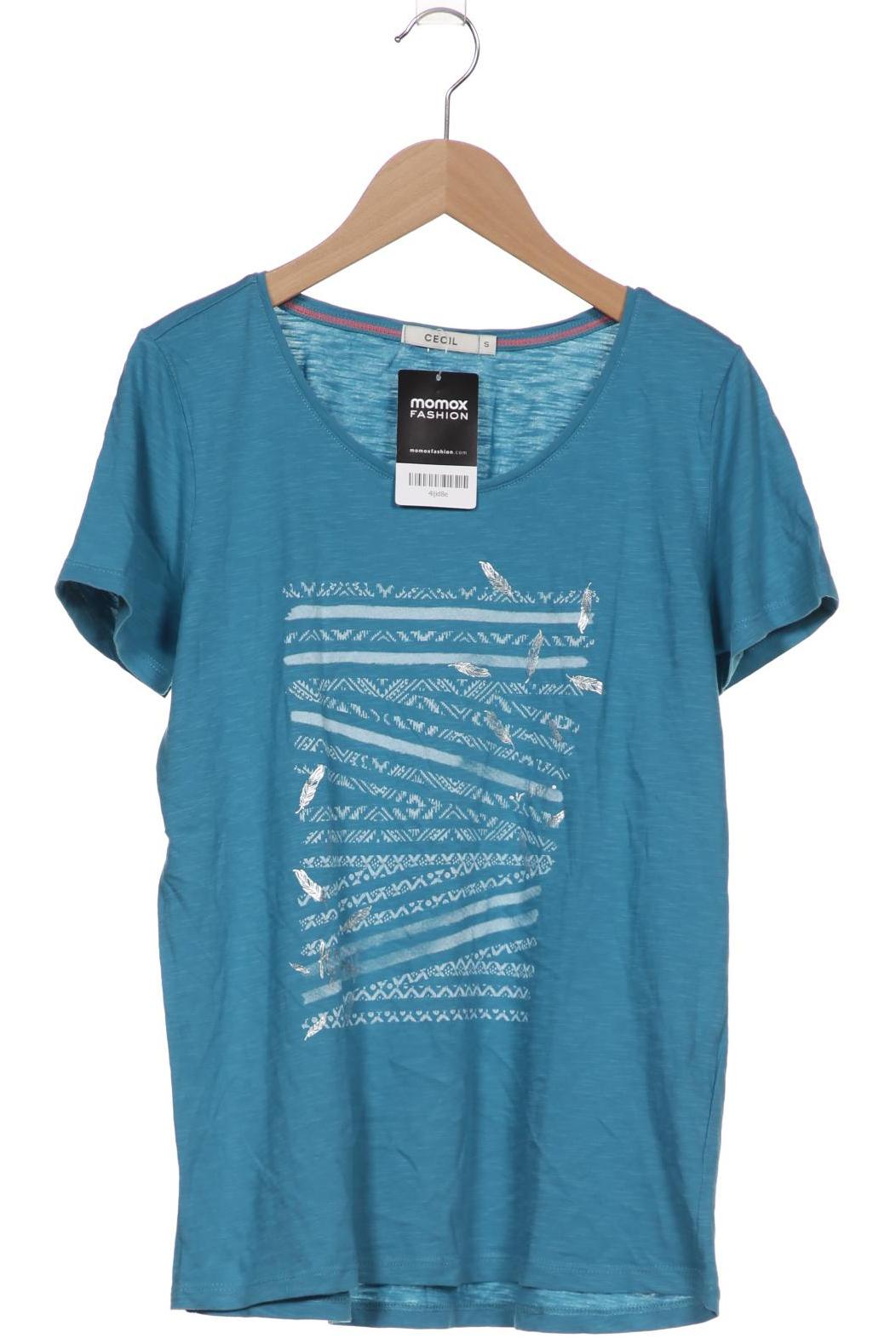 

CECIL Damen T-Shirt, blau