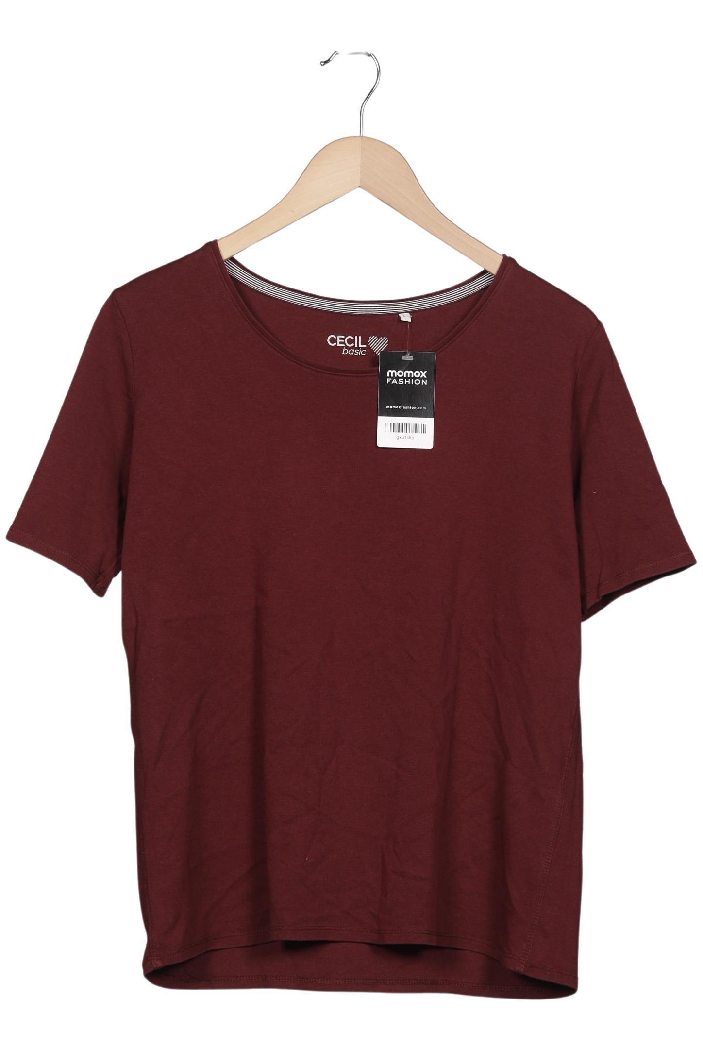 

Cecil Damen T-Shirt, bordeaux, Gr. 42