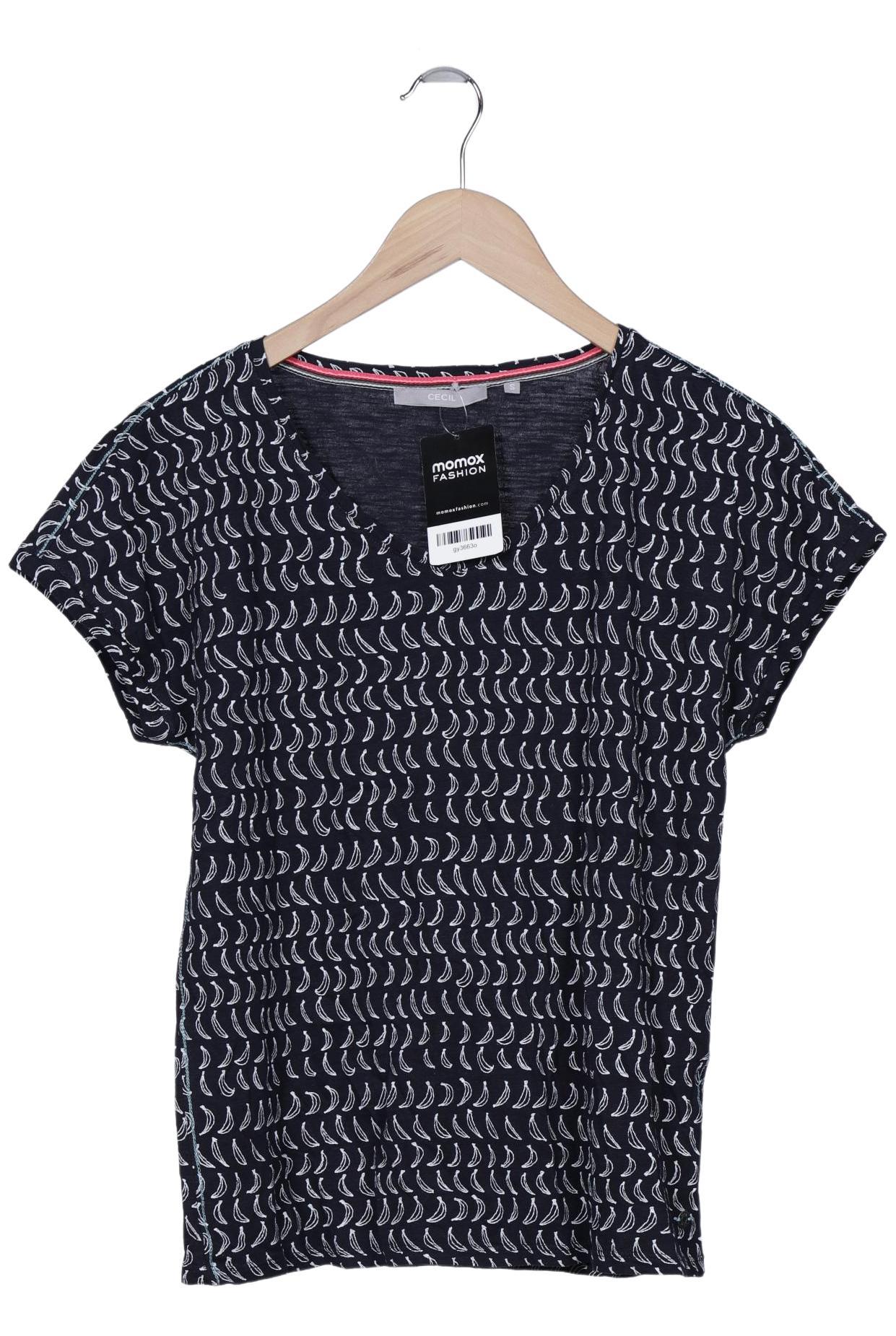 

Cecil Damen T-Shirt, marineblau, Gr. 36