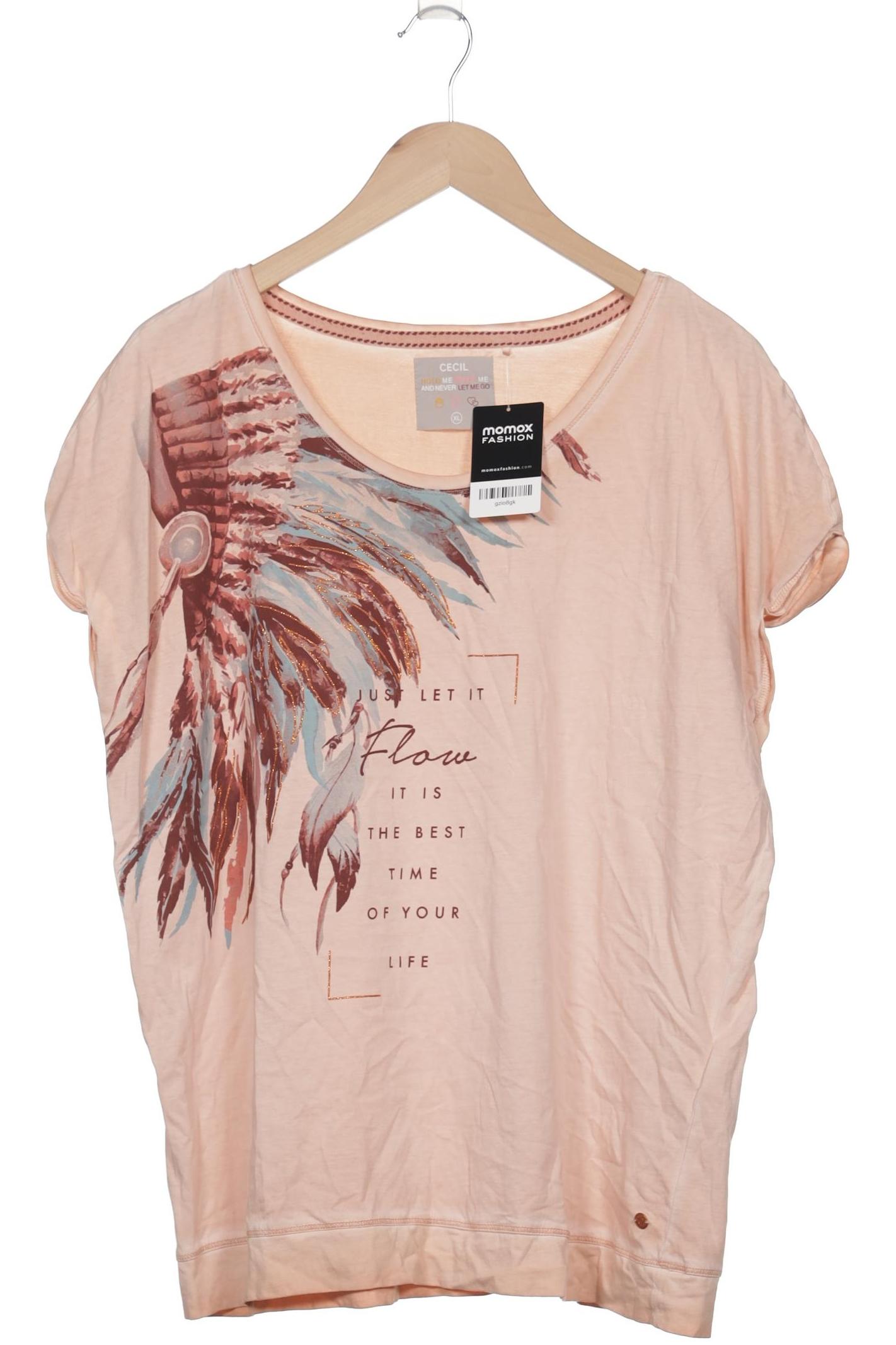 

Cecil Damen T-Shirt, orange, Gr. 44