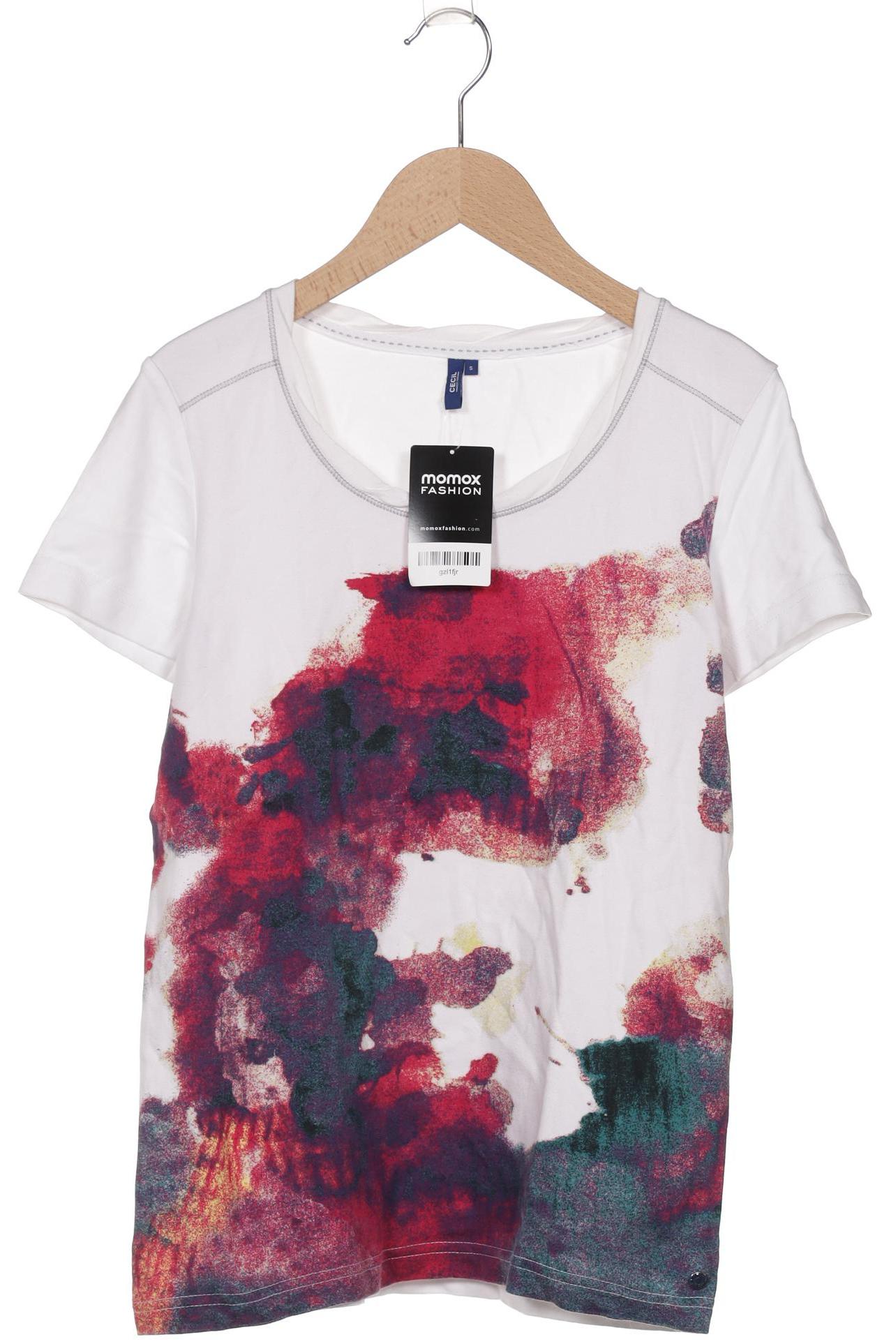 

Cecil Damen T-Shirt, mehrfarbig, Gr. 36