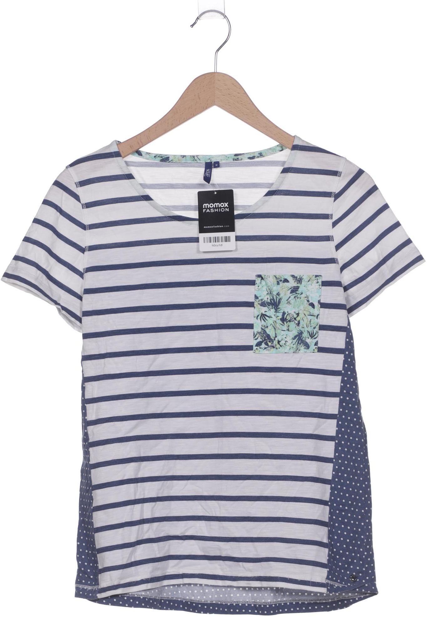 

Cecil Damen T-Shirt, blau, Gr. 38