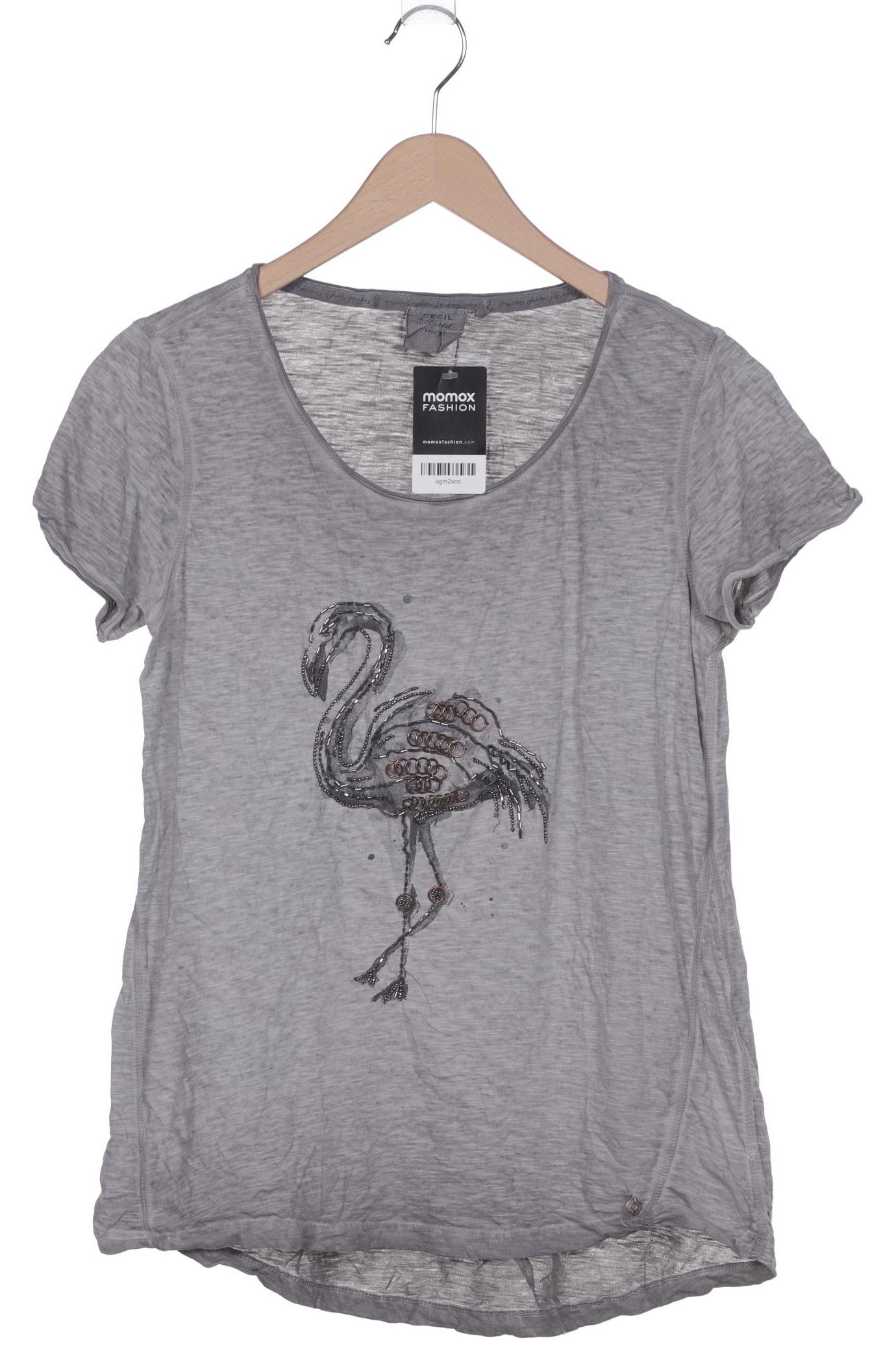 

Cecil Damen T-Shirt, grau, Gr. 42
