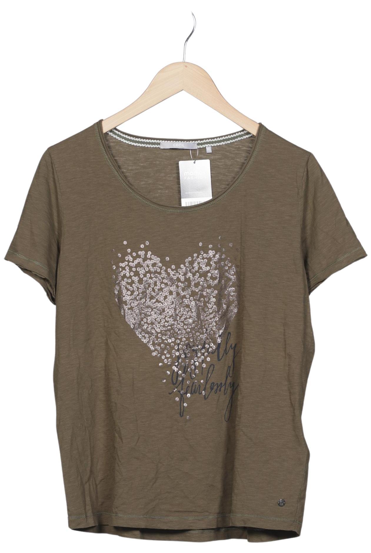 

Cecil Damen T-Shirt, grün, Gr. 44