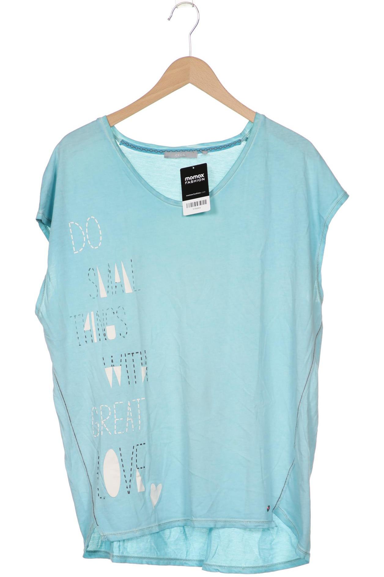 

CECIL Damen T-Shirt, hellblau