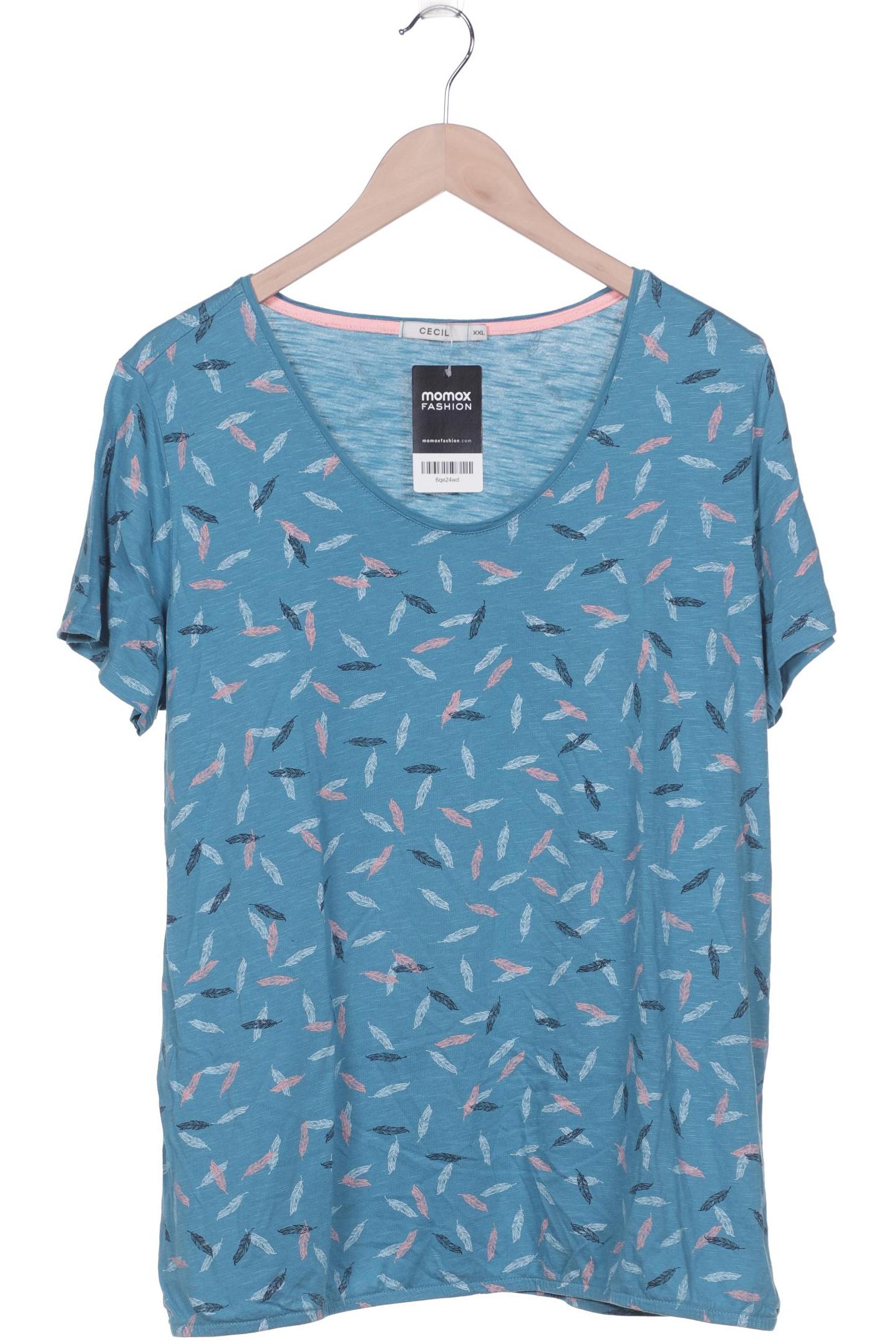 

CECIL Damen T-Shirt, blau