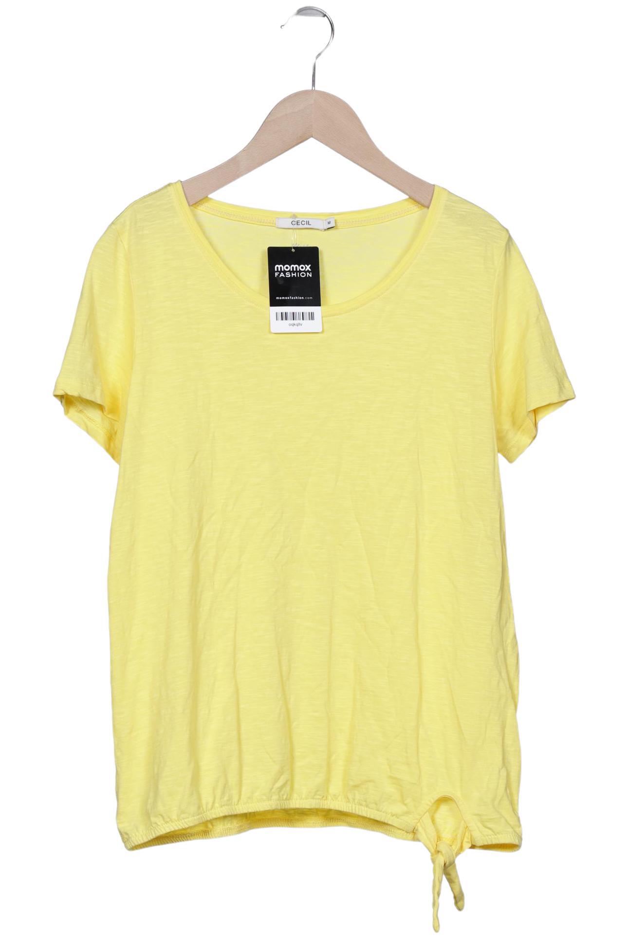 

Cecil Damen T-Shirt, gelb, Gr. 38
