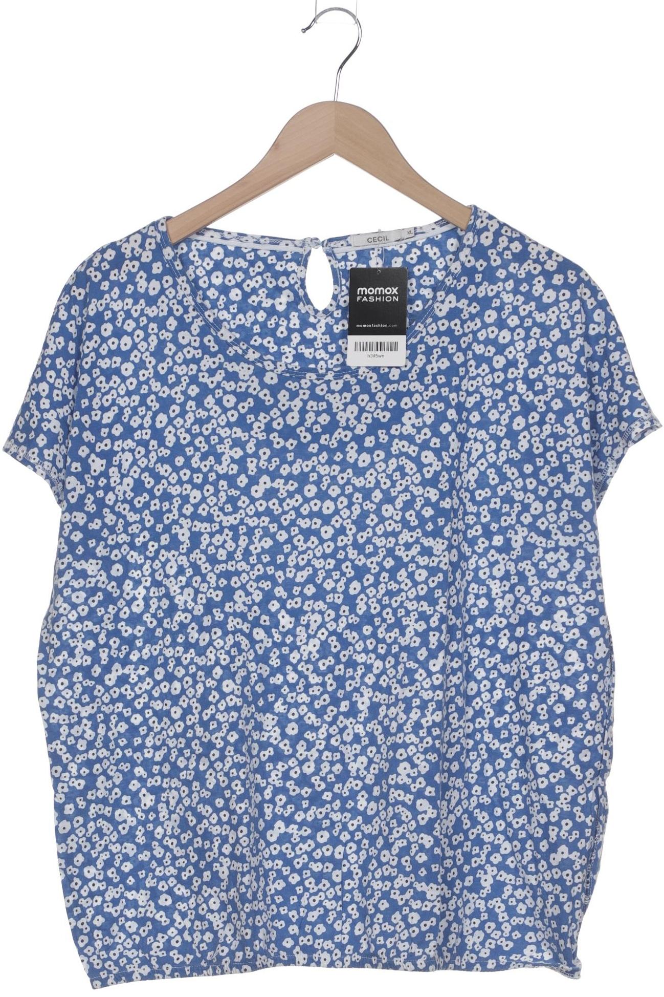 

Cecil Damen T-Shirt, blau, Gr. 44
