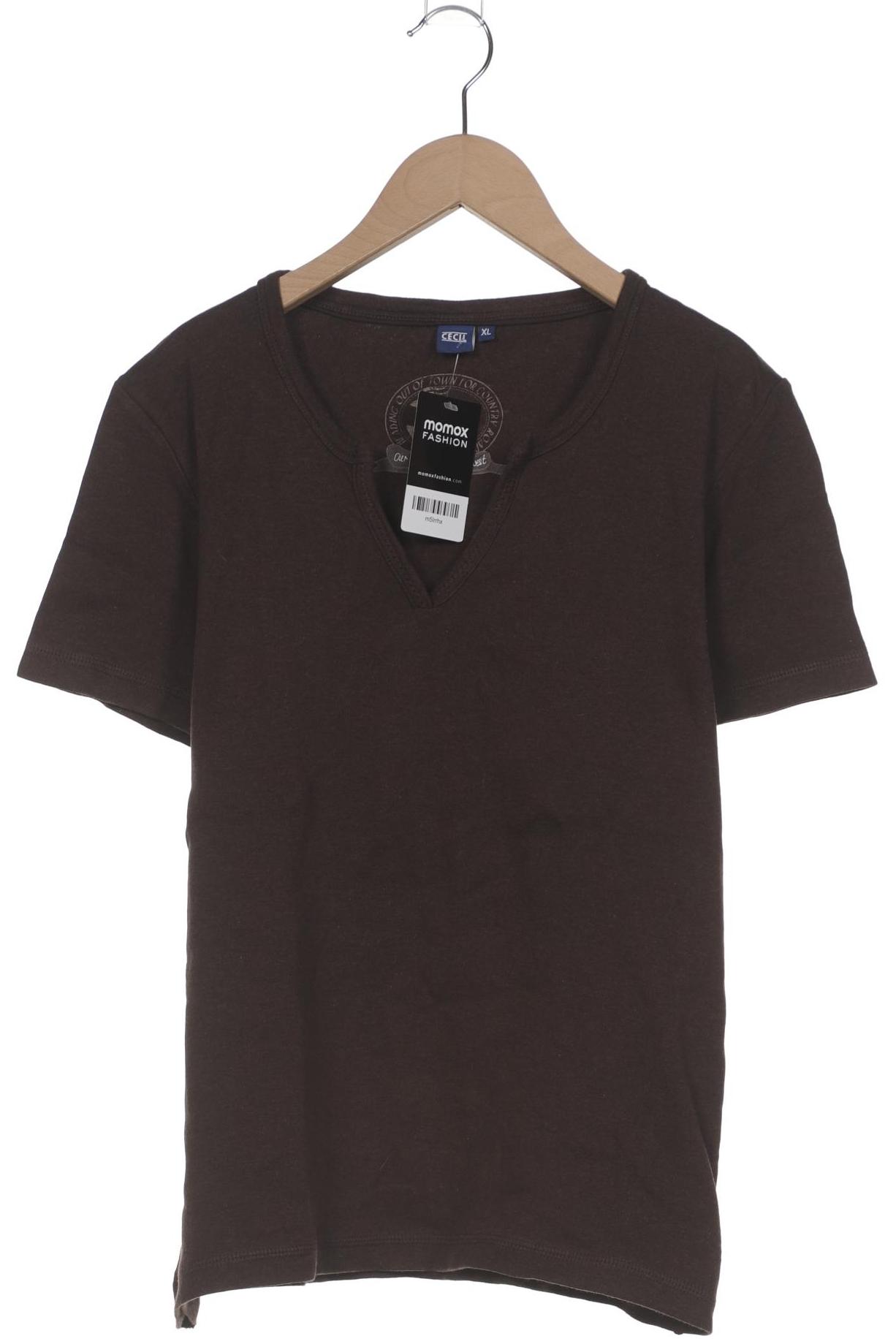 

Cecil Damen T-Shirt, braun, Gr. 44