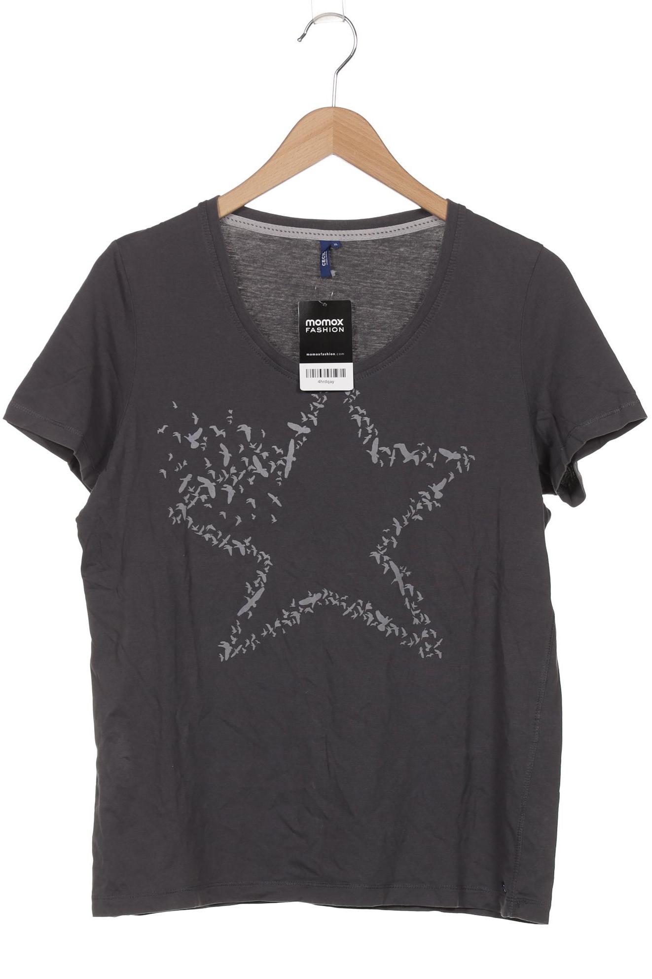 

Cecil Damen T-Shirt, grau, Gr. 44