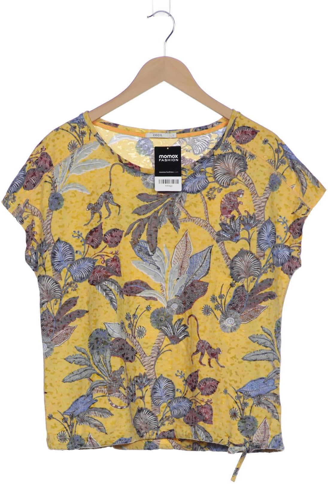 

Cecil Damen T-Shirt, gelb, Gr. 42