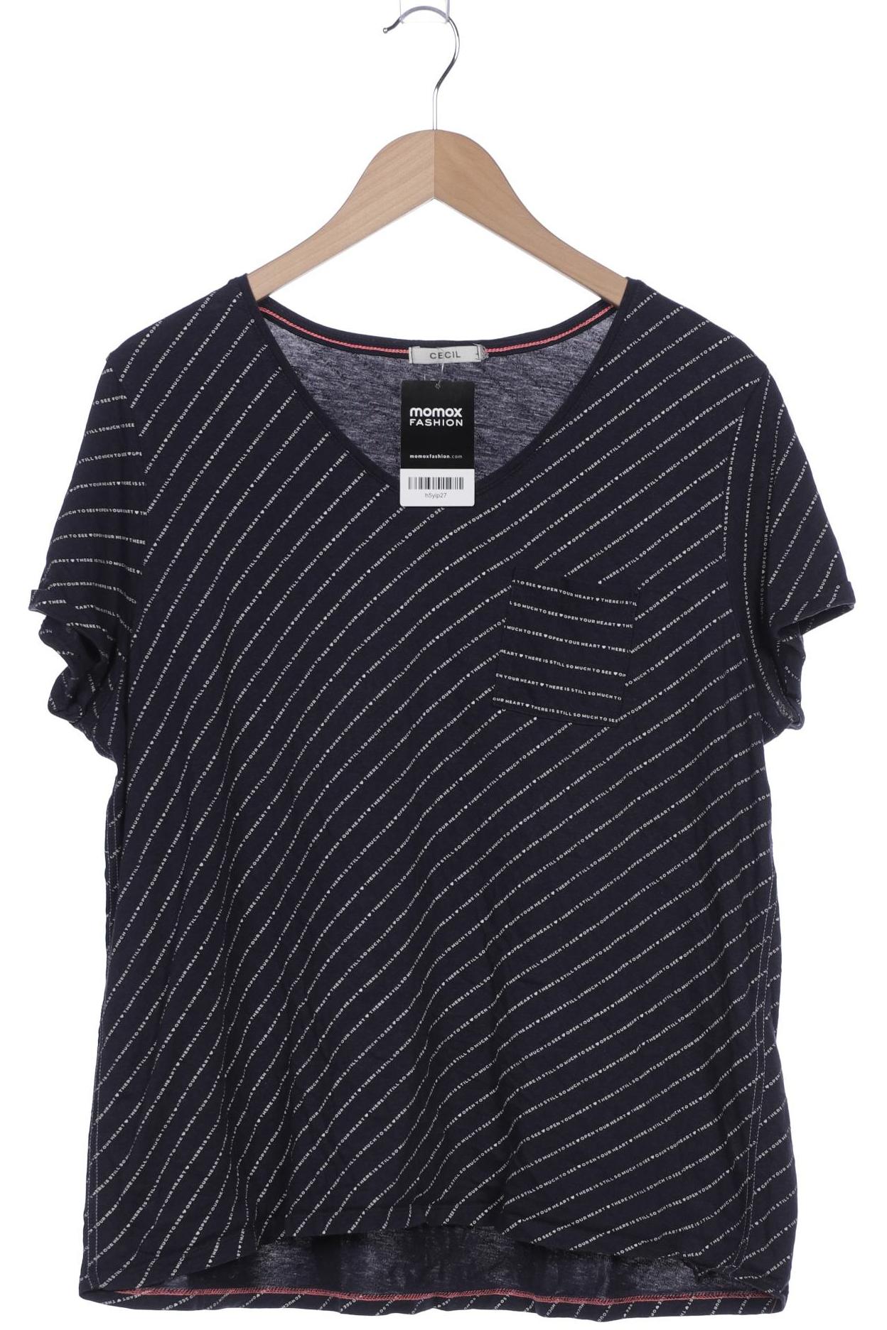 

Cecil Damen T-Shirt, marineblau, Gr. 48