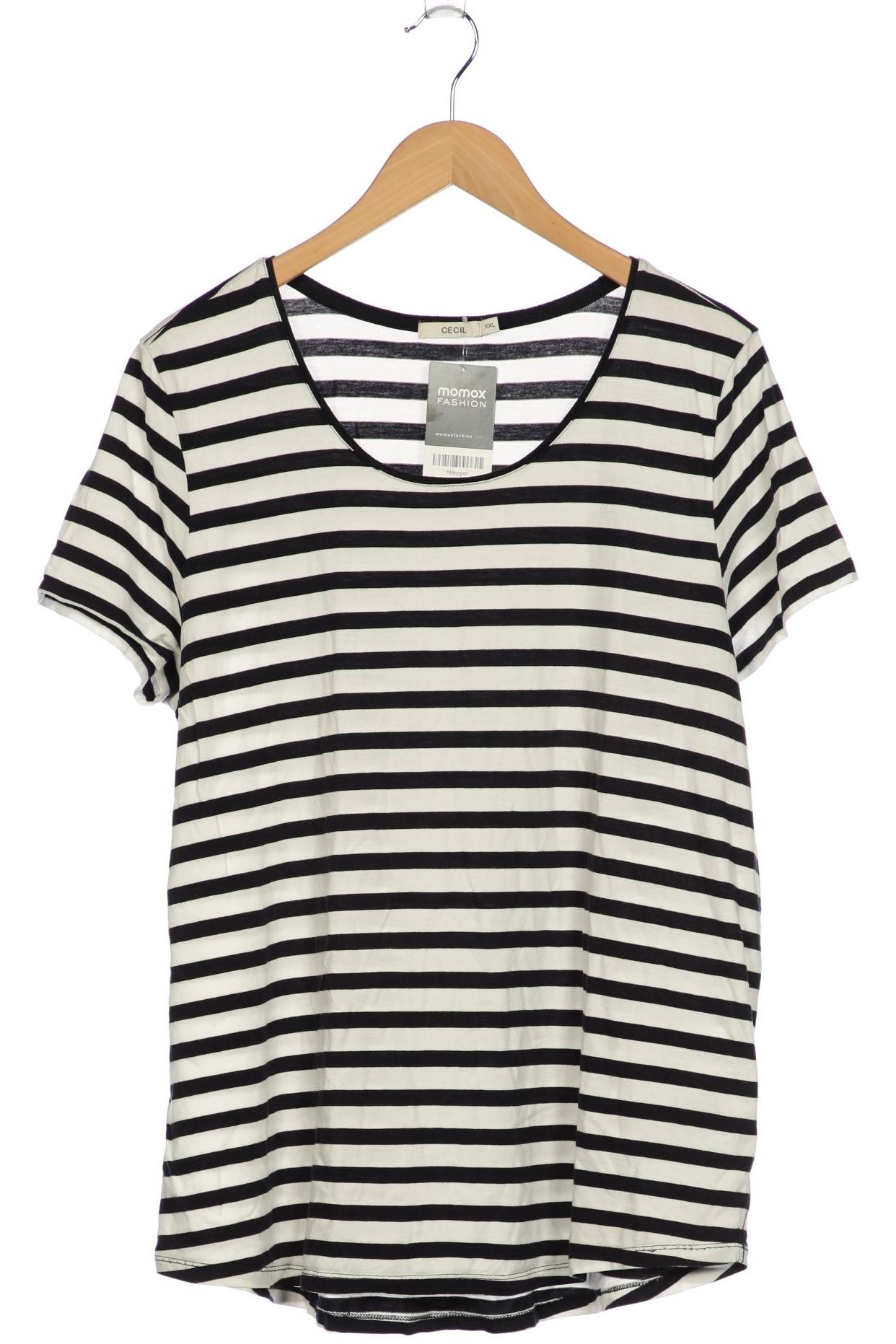 

Cecil Damen T-Shirt, weiß, Gr. 46