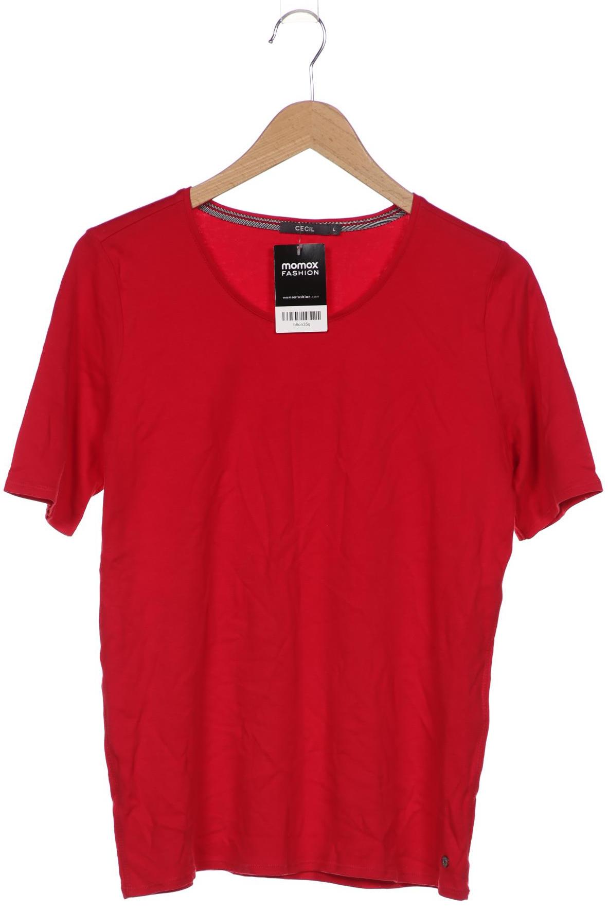 

Cecil Damen T-Shirt, rot, Gr. 42