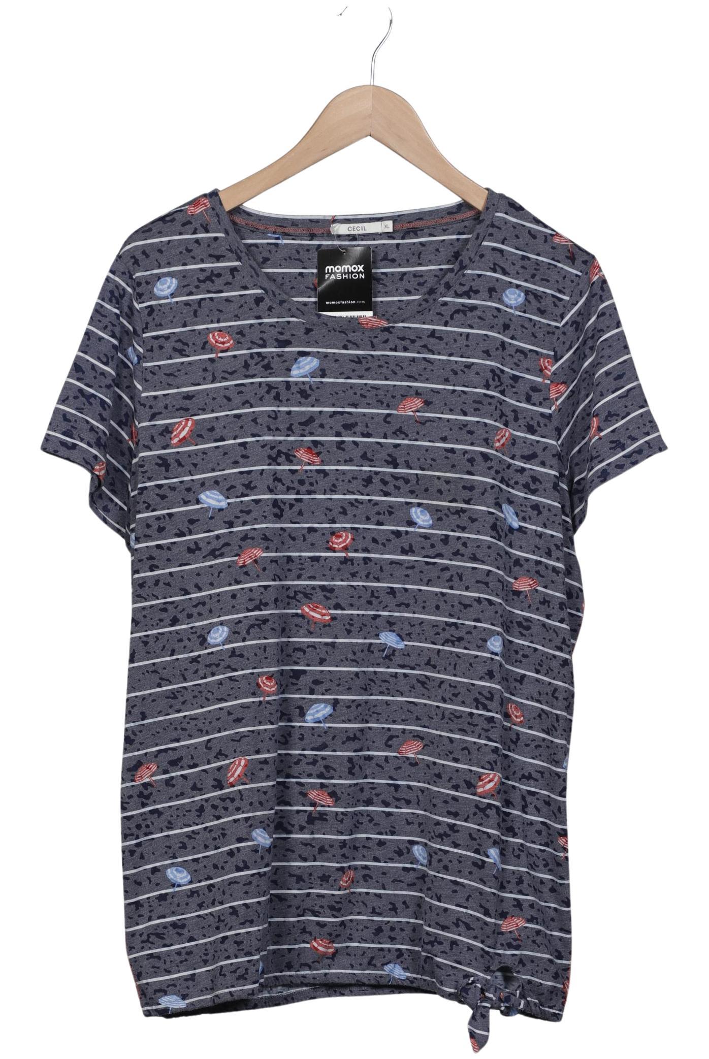 

Cecil Damen T-Shirt, marineblau, Gr. 44