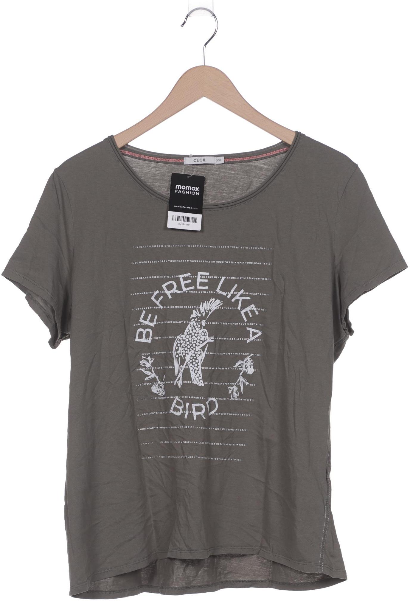 

Cecil Damen T-Shirt, grün, Gr. 46