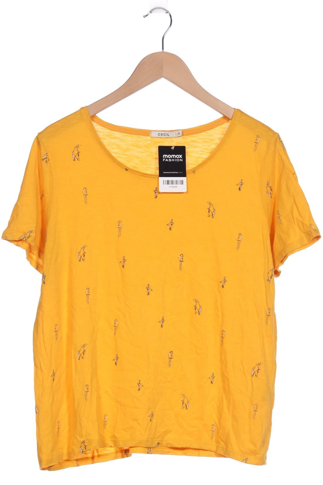 

Cecil Damen T-Shirt, gelb, Gr. 44