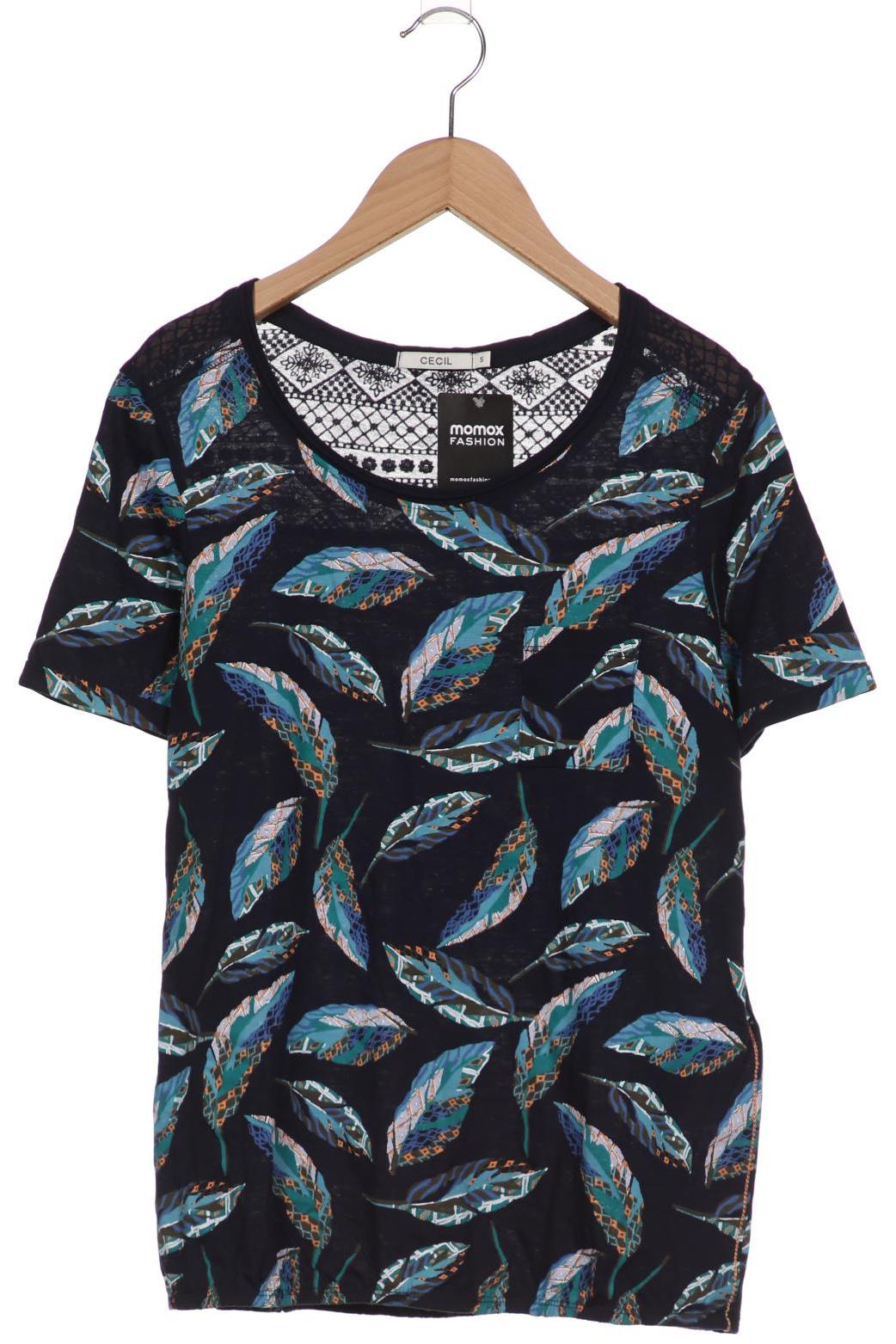 

CECIL Damen T-Shirt, marineblau