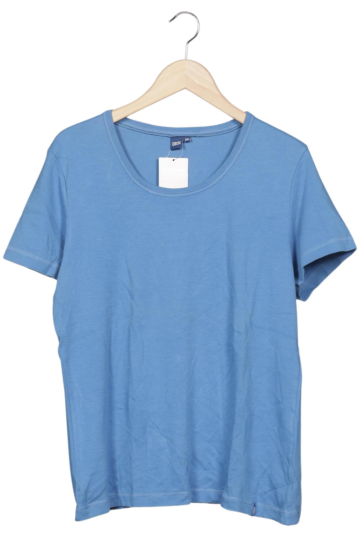 

Cecil Damen T-Shirt, hellblau, Gr. 46