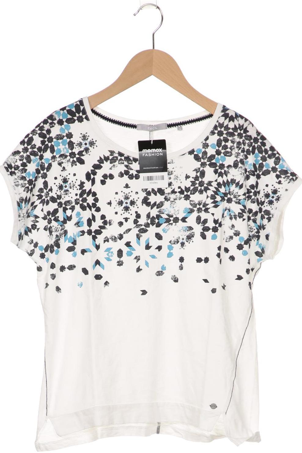 

CECIL Damen T-Shirt, weiß