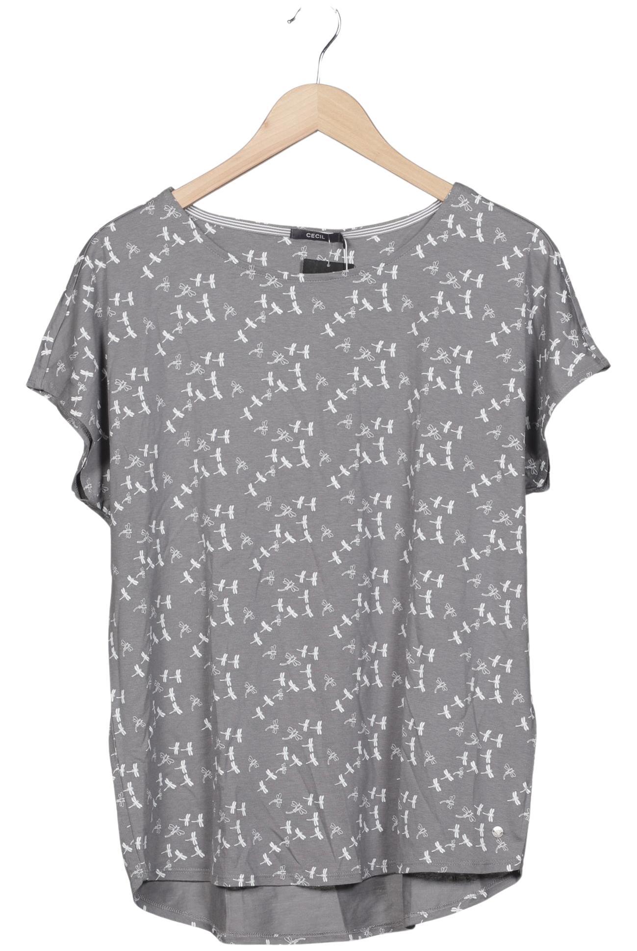 

Cecil Damen T-Shirt, grau, Gr. 42