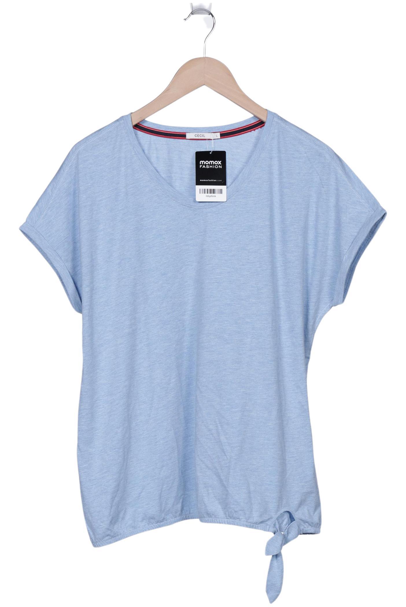 

Cecil Damen T-Shirt, blau, Gr. 42