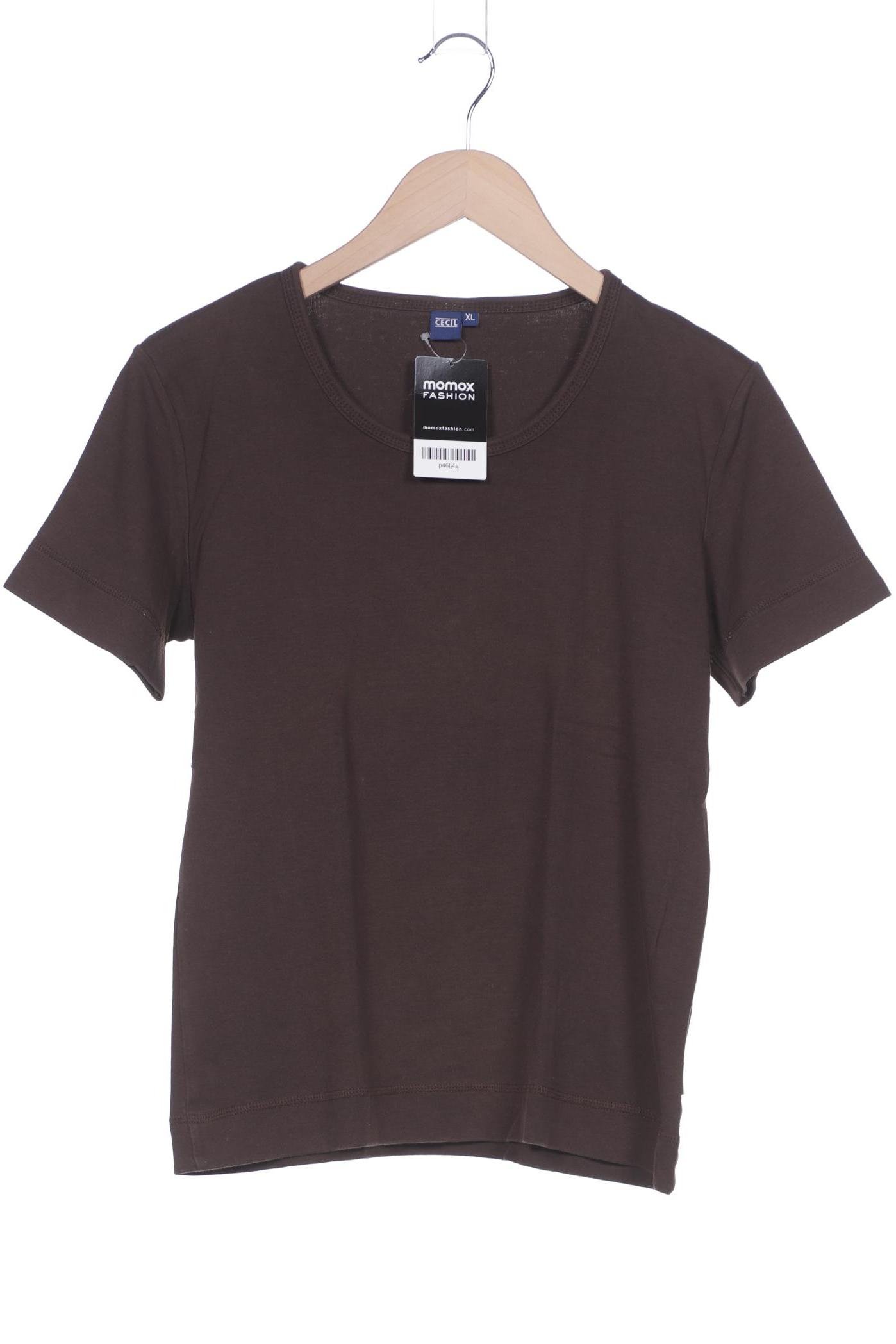 

Cecil Damen T-Shirt, braun, Gr. 44