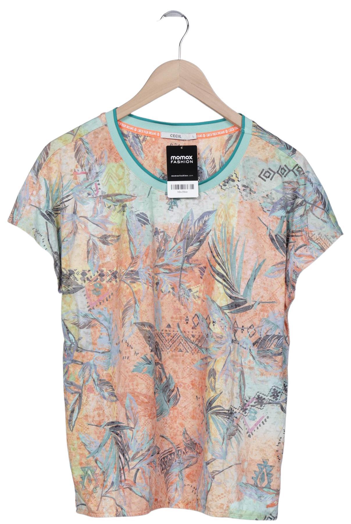 

Cecil Damen T-Shirt, mehrfarbig, Gr. 42