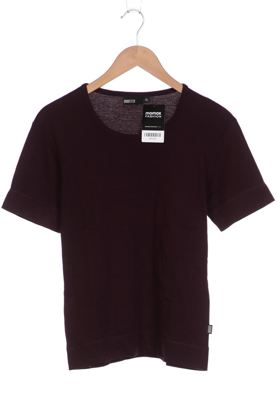 

Cecil Damen T-Shirt, bordeaux, Gr. 44