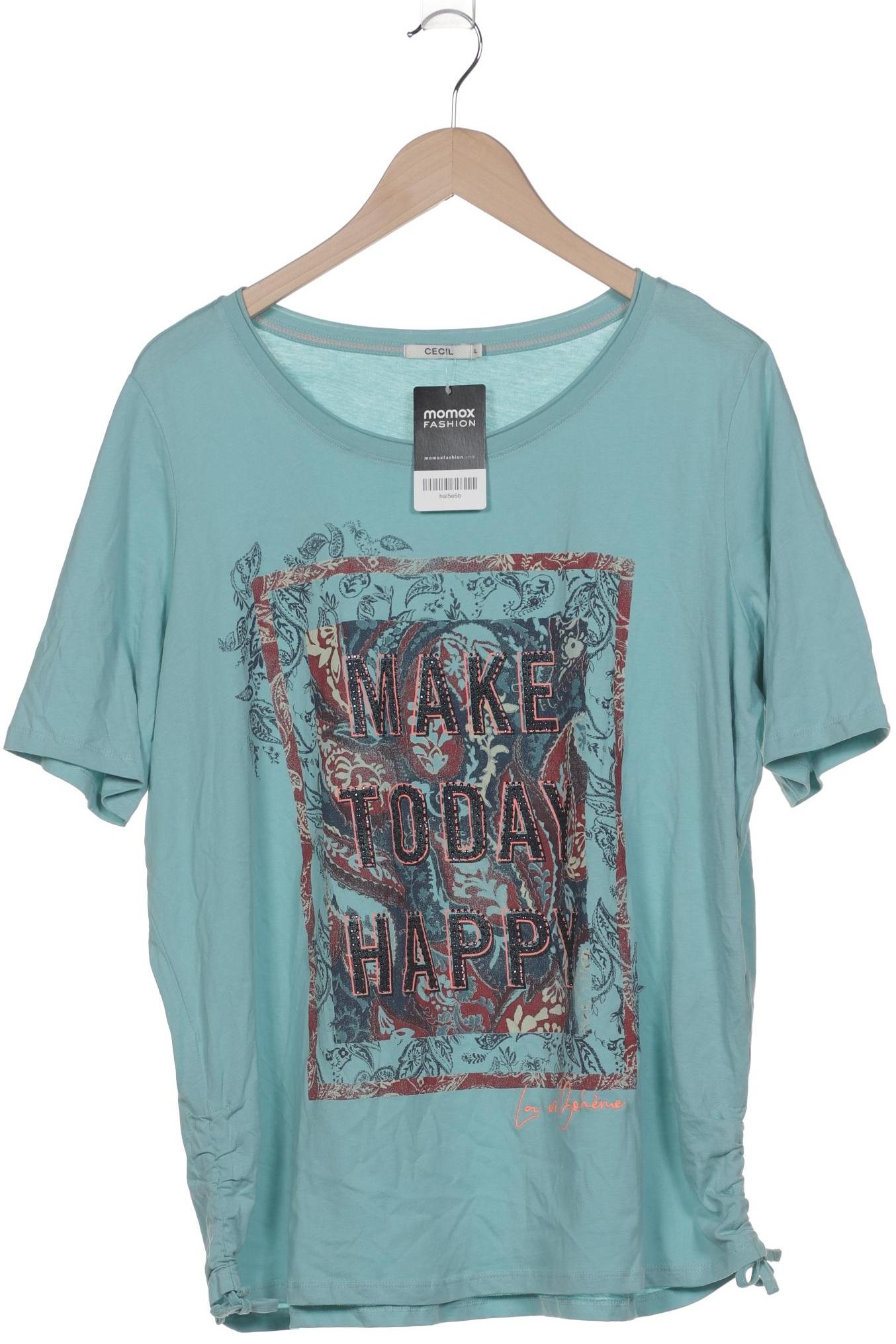 

Cecil Damen T-Shirt, hellblau, Gr. 44
