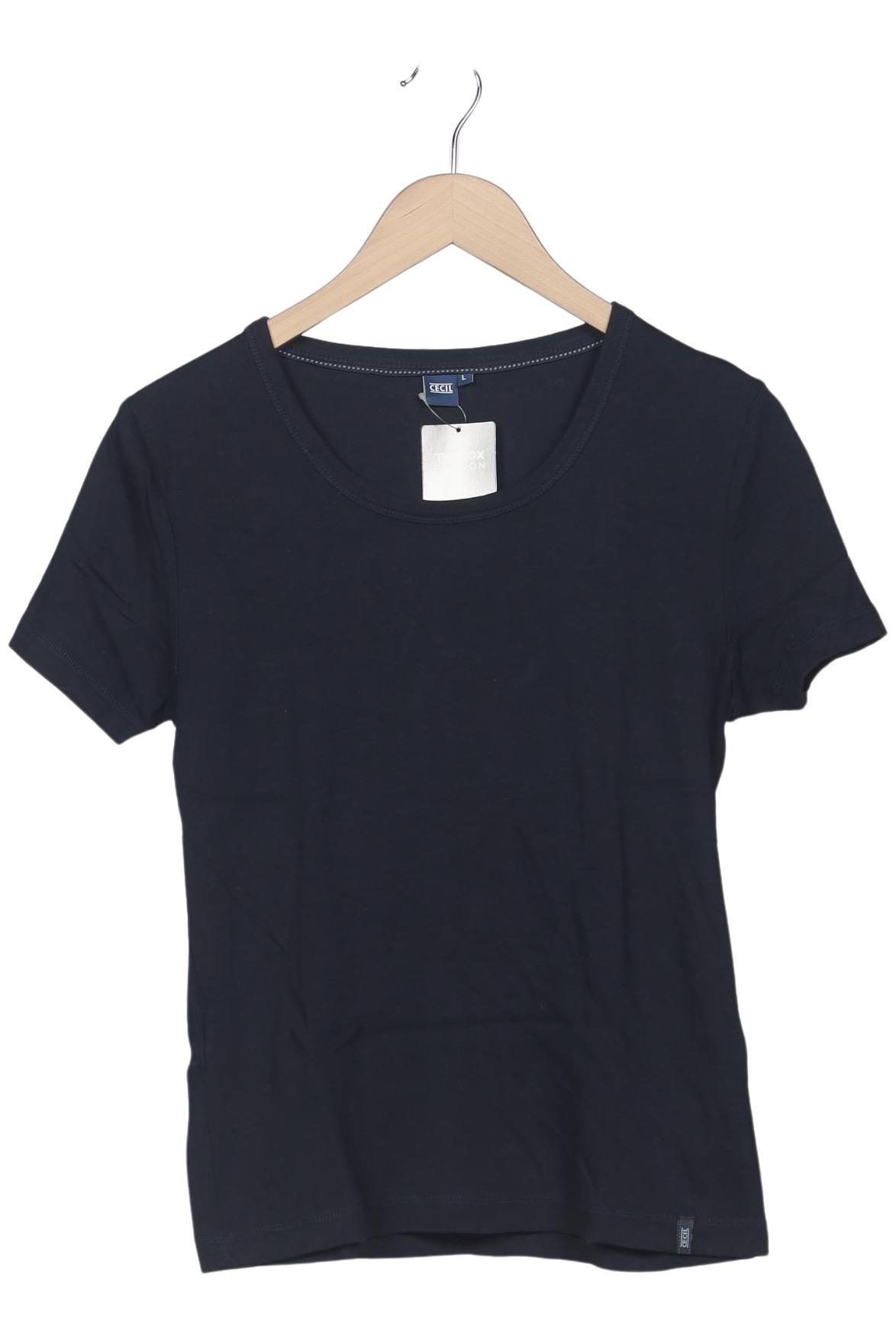 

Cecil Damen T-Shirt, marineblau, Gr. 42