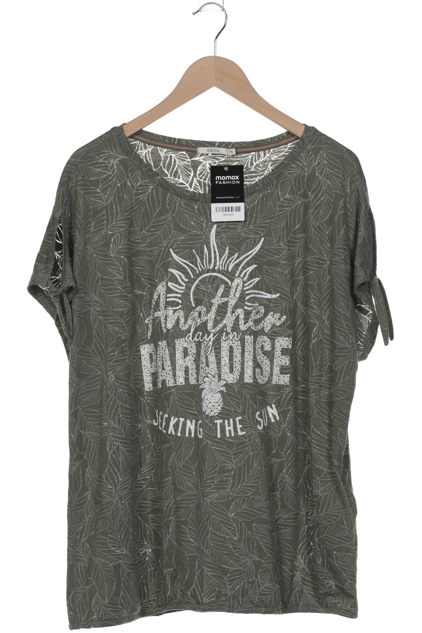 

Cecil Damen T-Shirt, grün, Gr. 46
