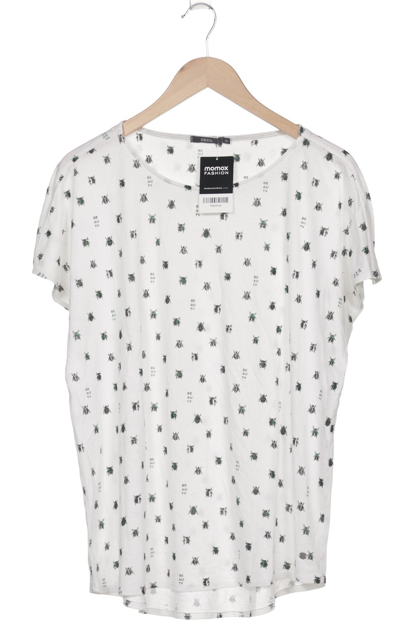 

Cecil Damen T-Shirt, weiß, Gr. 44