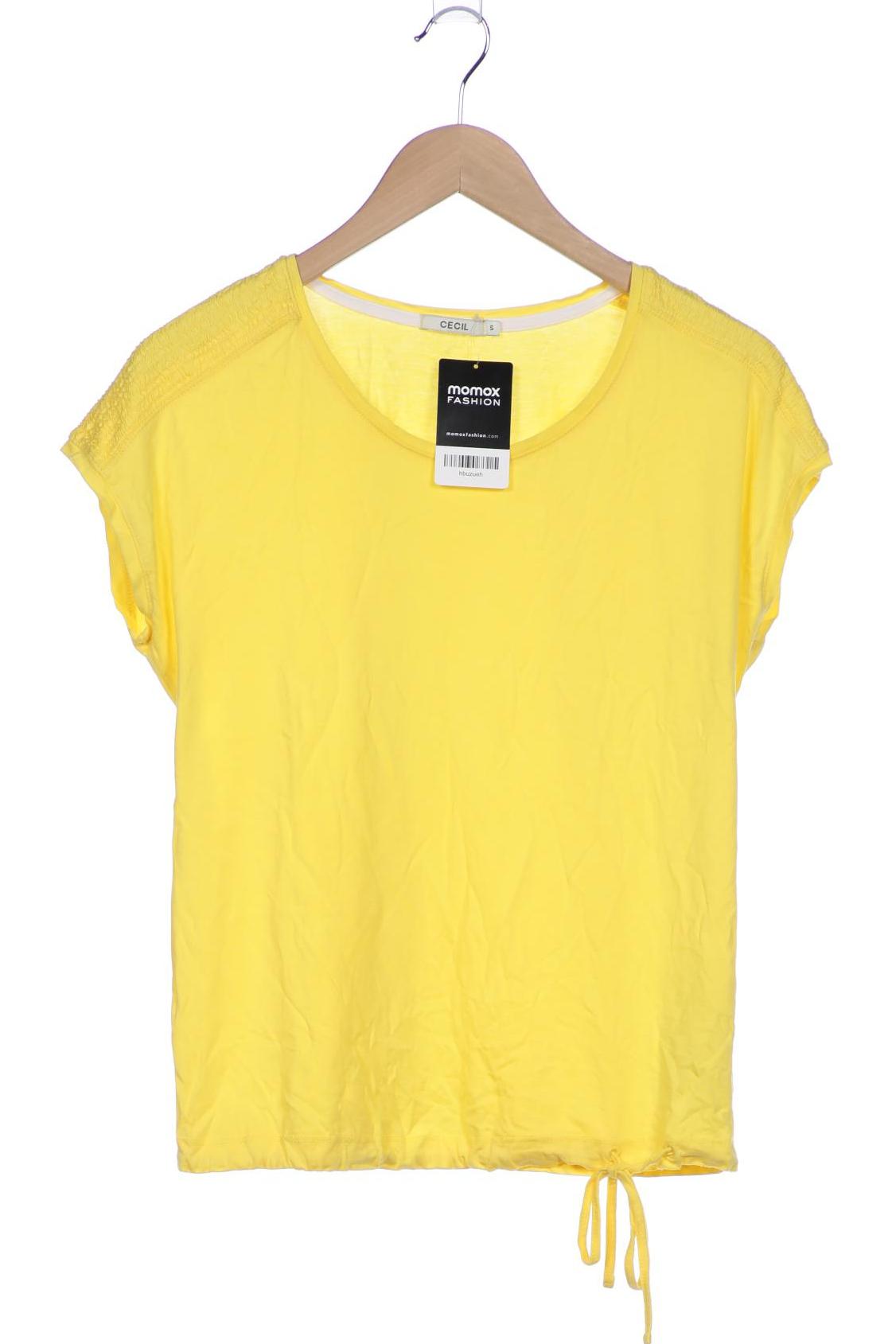 

Cecil Damen T-Shirt, gelb, Gr. 36