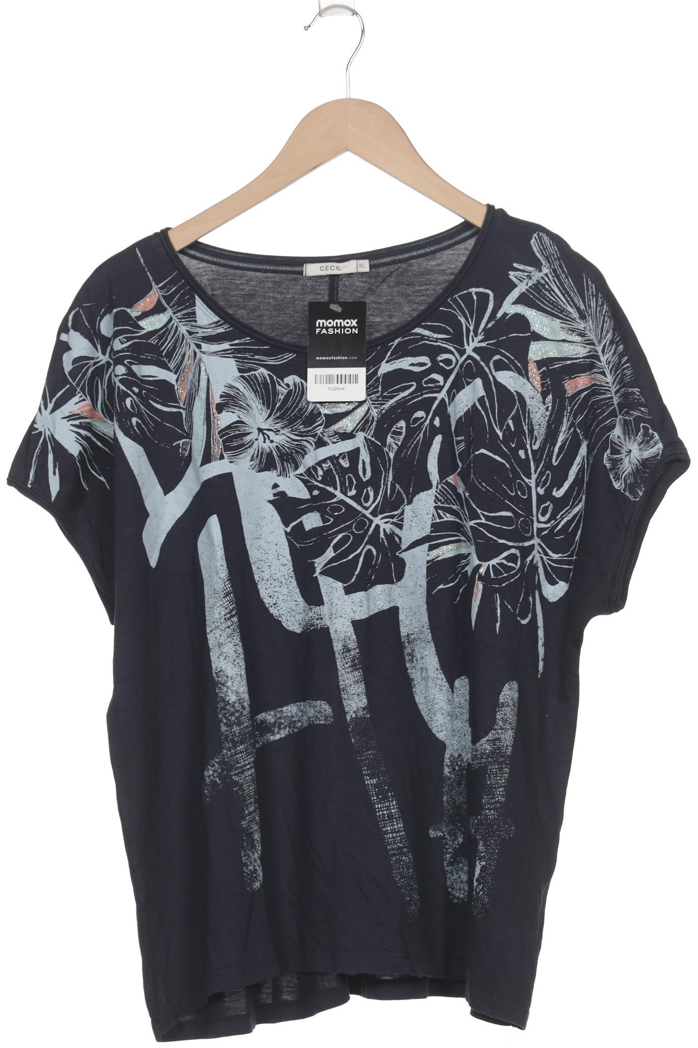 

Cecil Damen T-Shirt, marineblau, Gr. 44