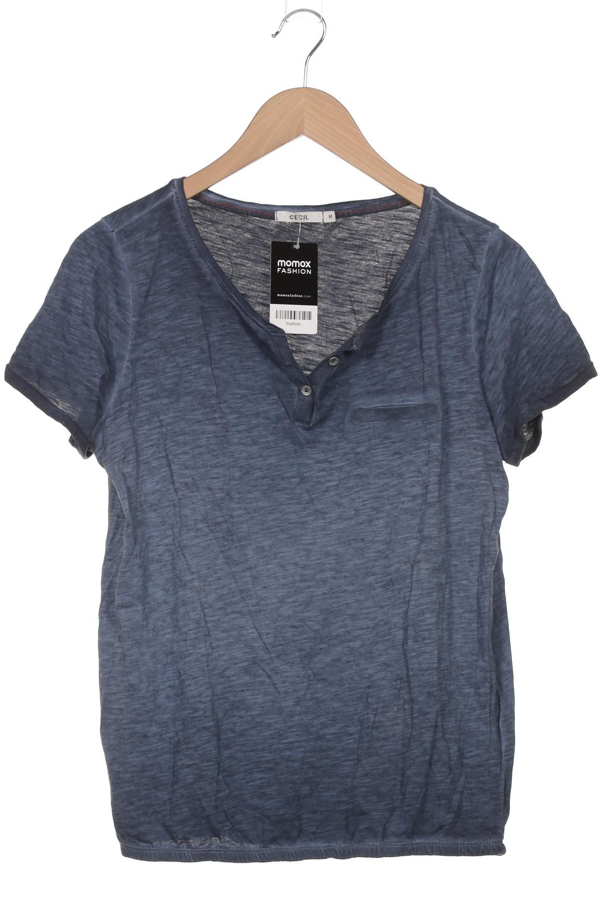 

Cecil Damen T-Shirt, blau, Gr. 38
