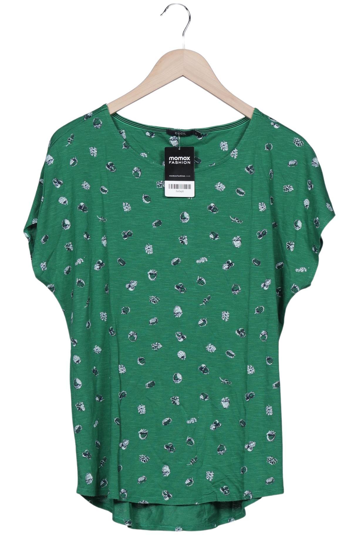 

Cecil Damen T-Shirt, grün, Gr. 42