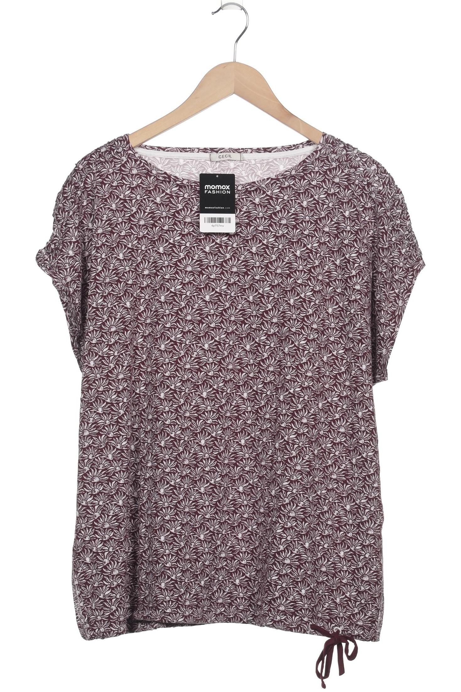 

Cecil Damen T-Shirt, bordeaux, Gr. 44