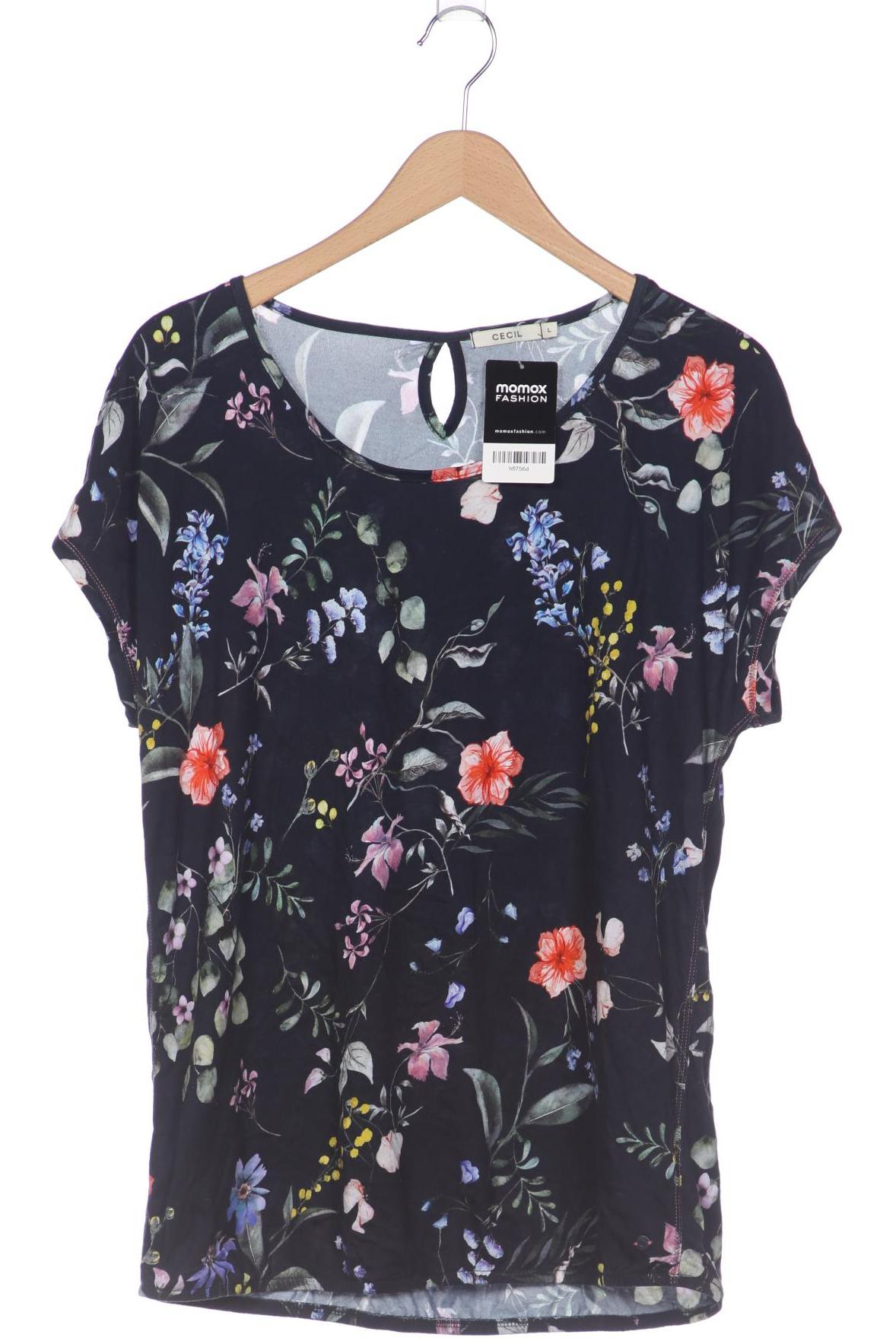 

Cecil Damen T-Shirt, marineblau, Gr. 42
