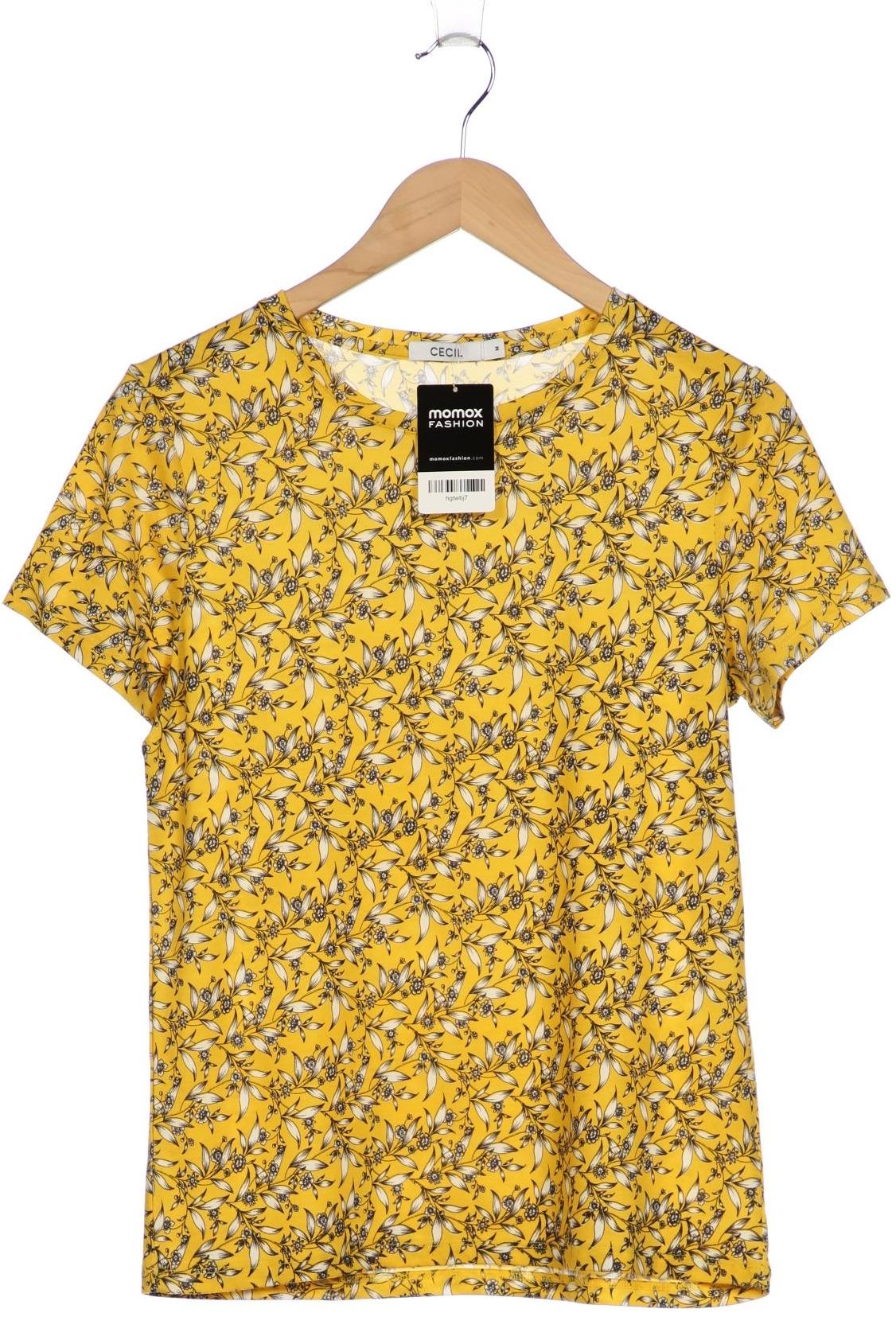 

Cecil Damen T-Shirt, gelb, Gr. 38