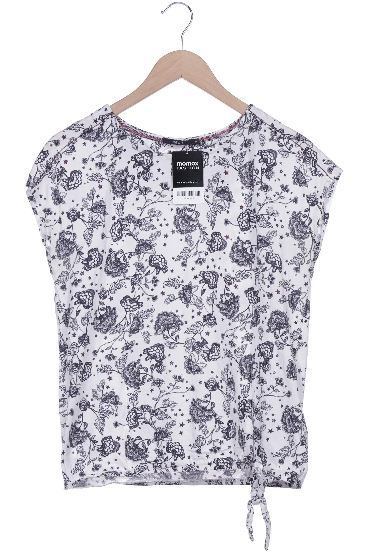 

Cecil Damen T-Shirt, weiß, Gr. 38
