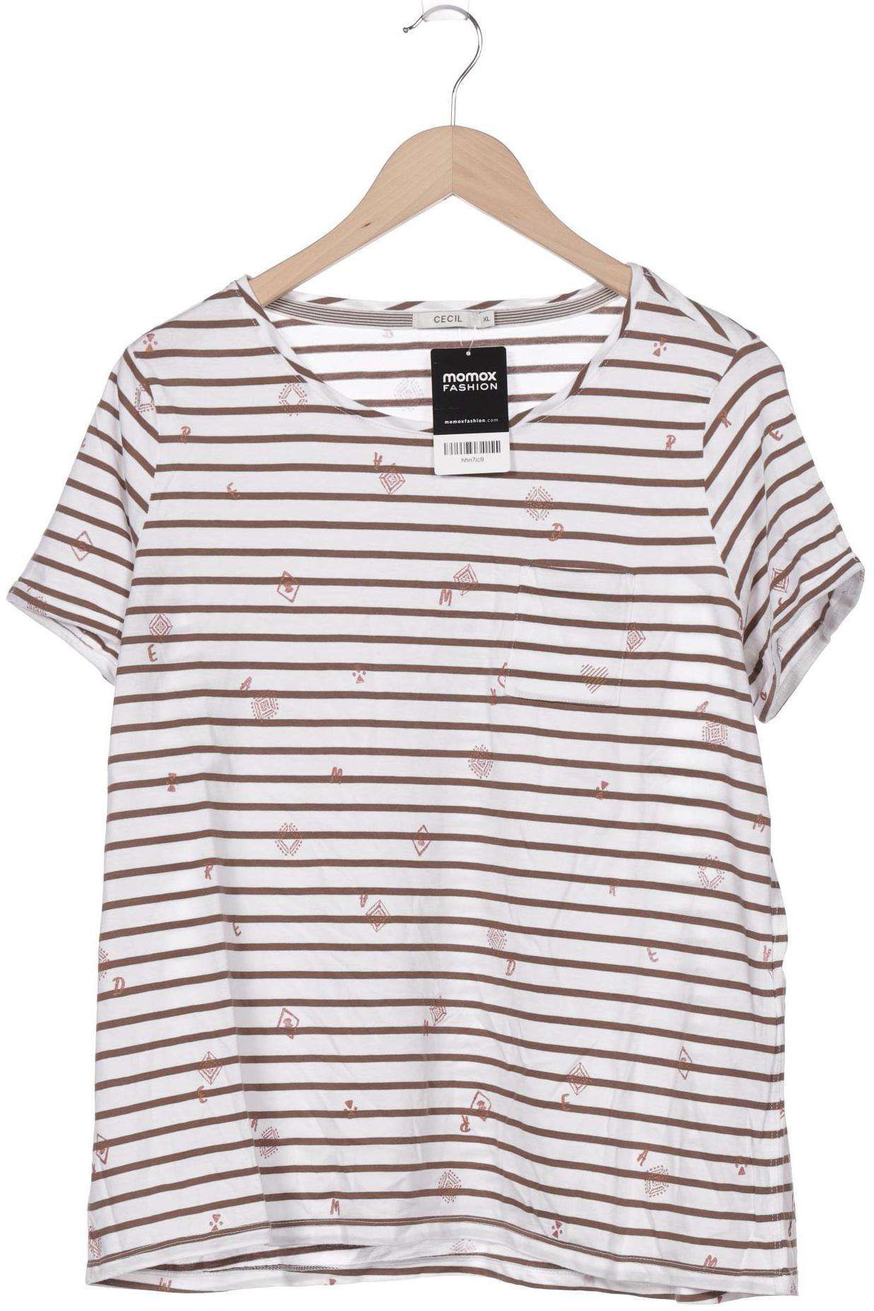

CECIL Damen T-Shirt, weiß