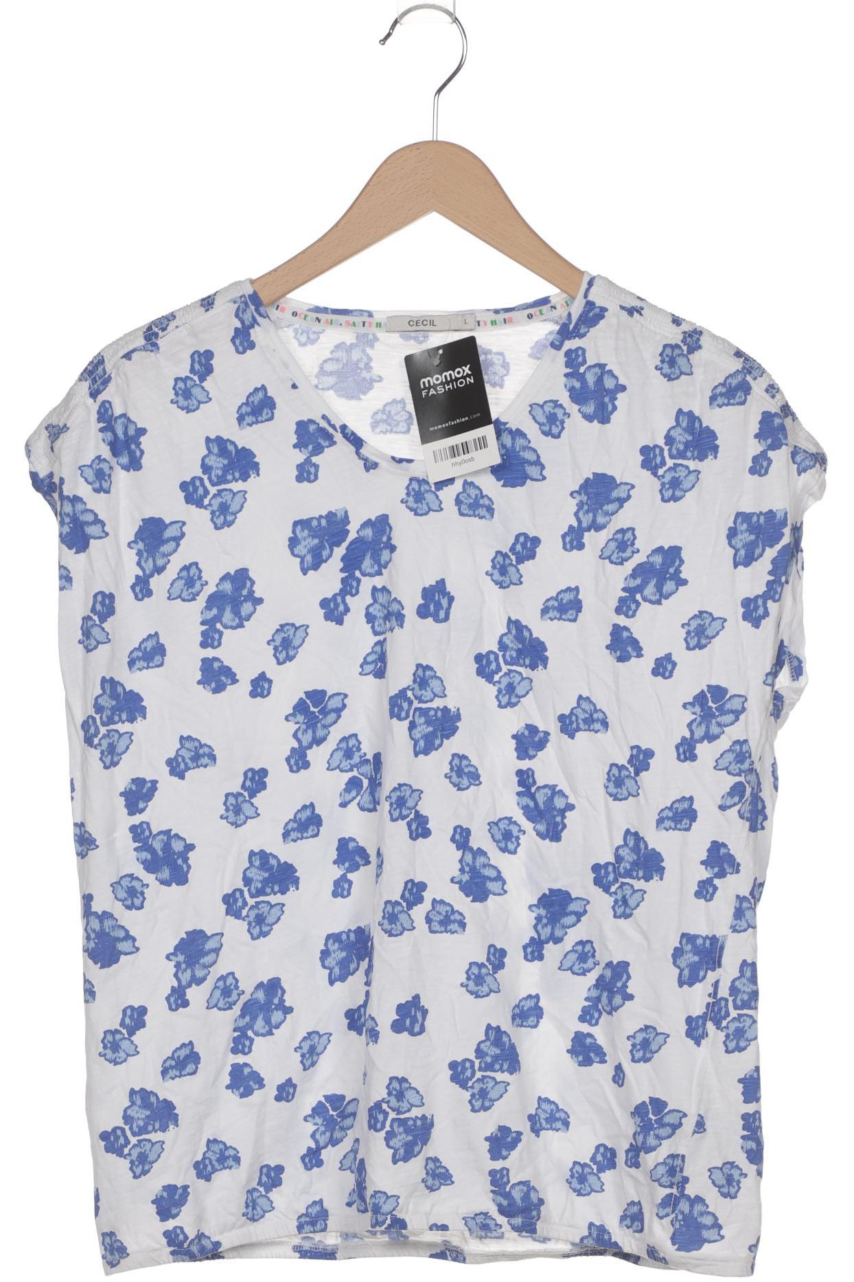 

Cecil Damen T-Shirt, weiß, Gr. 42