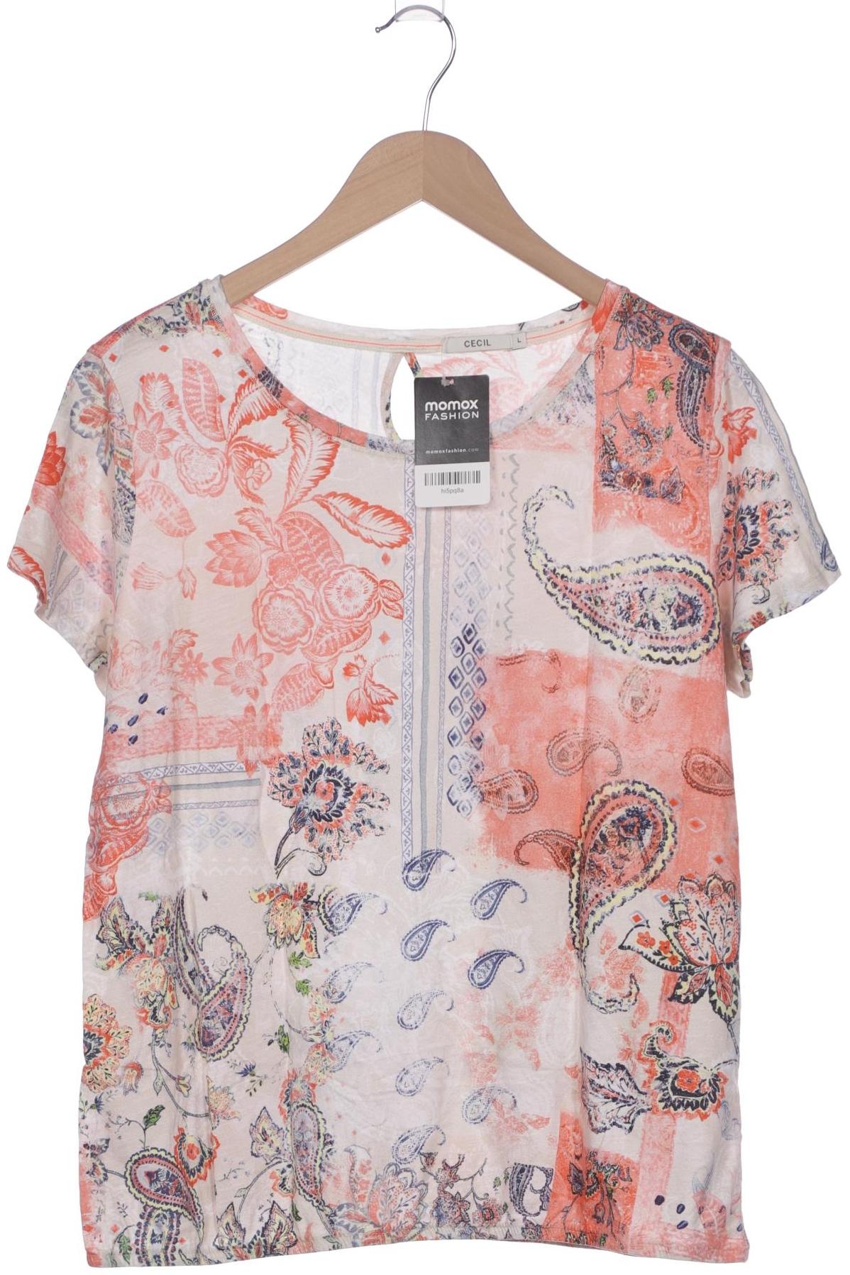 

Cecil Damen T-Shirt, mehrfarbig, Gr. 42