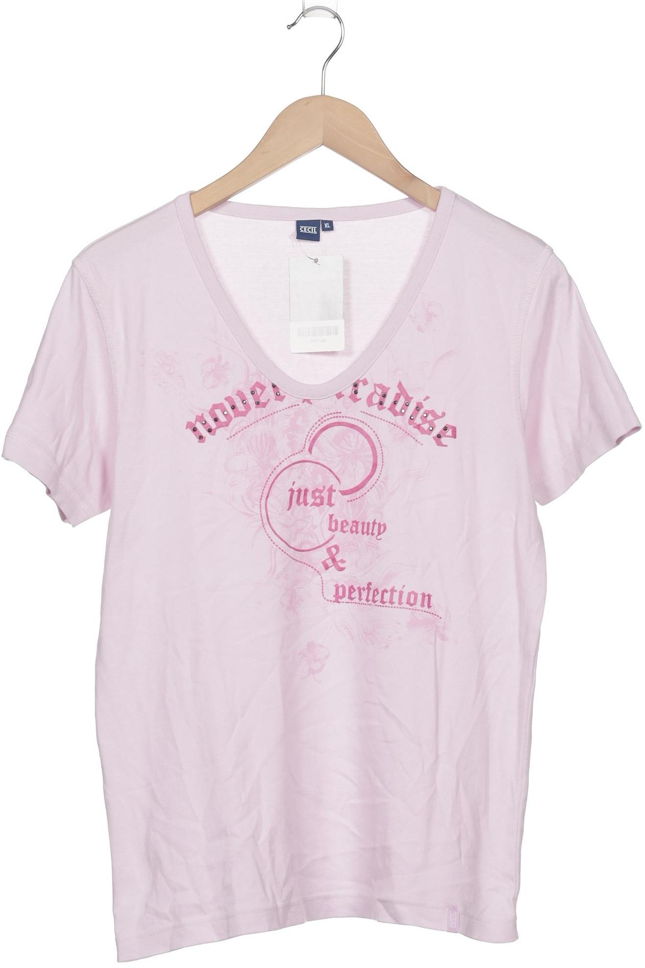

Cecil Damen T-Shirt, pink, Gr. 44